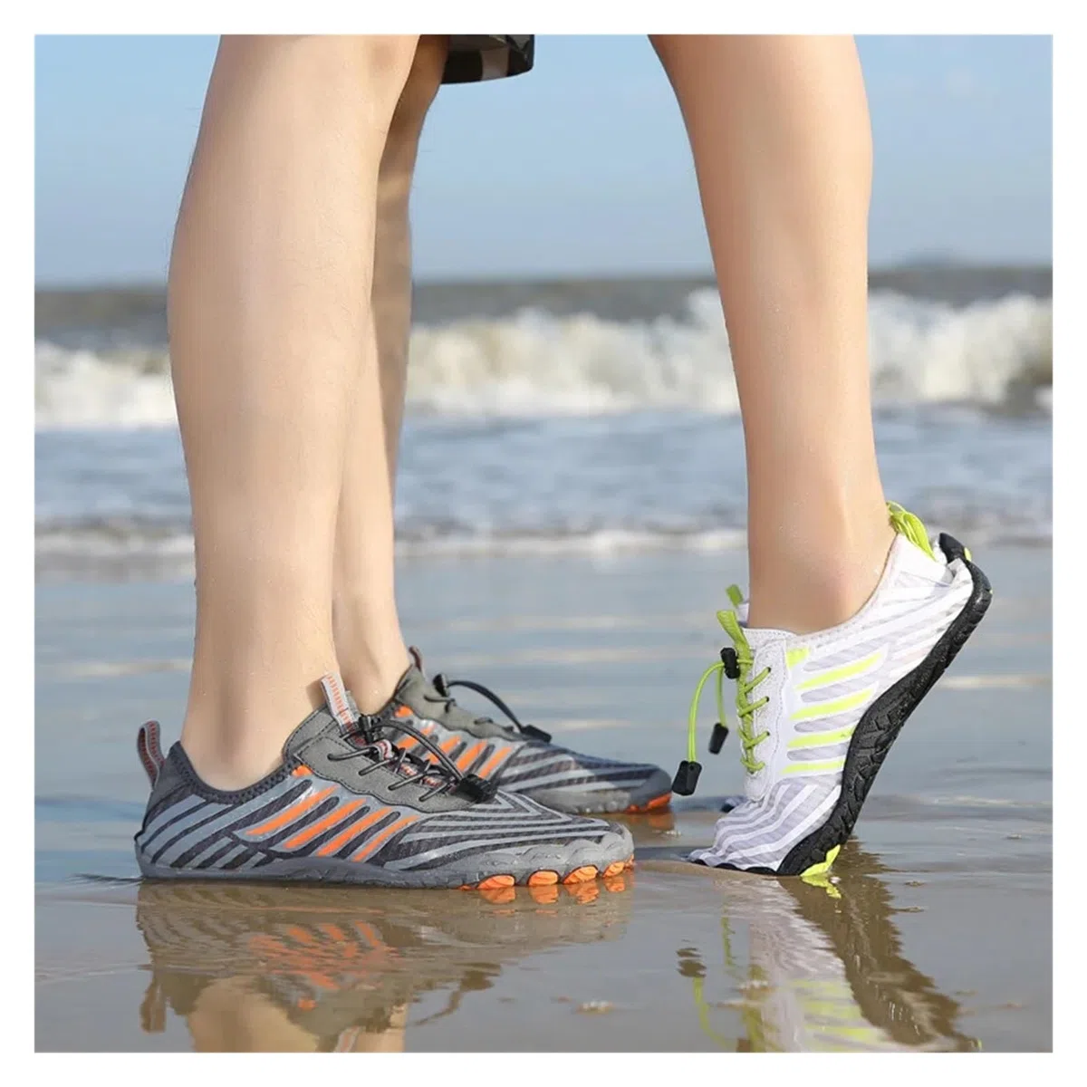 Escarpines Zapatos De Agua For Mujeres Y Hombres, Descalzos, Playa Transpirables, Calzado Deportivo Secado Rápido, Acuáticos Río Mar, Zapatillas Deporte