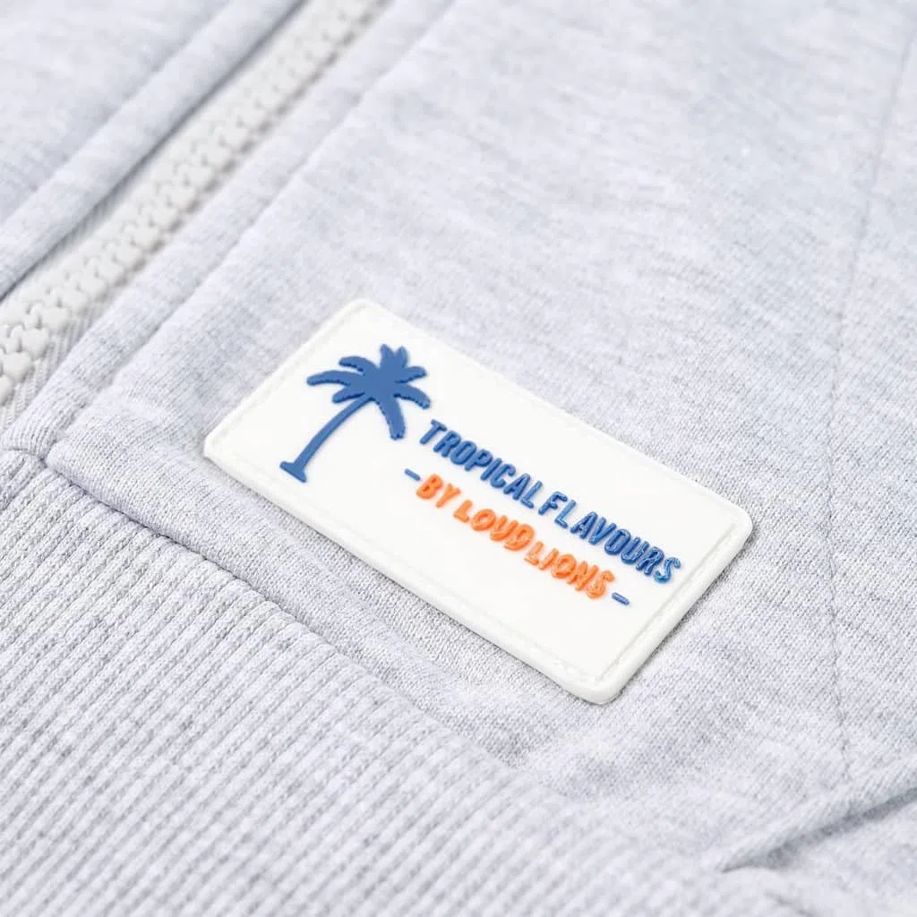 Sudadera con capucha para niños con cremallera, color azul oscuro, mezcla de algodón, poliéster, talla para niños y niñas, uso diario, cálido y cómodo