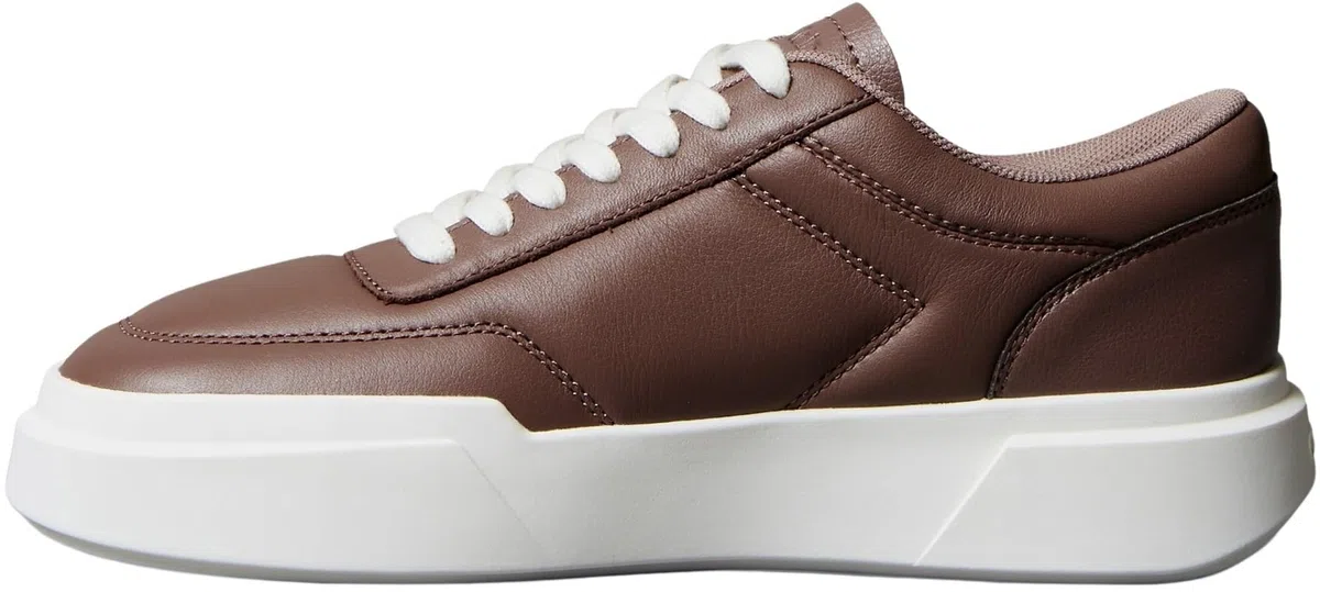 Calvin Klein Chunky Cupsole Laceup OXF LTH Yw0yw02032 Parte Superior bajaMujer