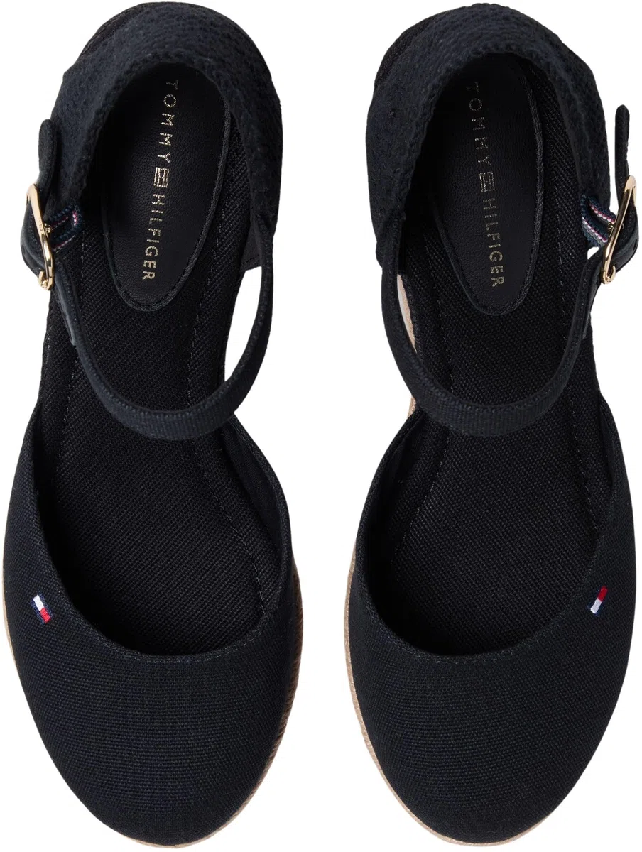 Tommy Hilfiger Mid Wedge Espad Closed Toe Fw0fw09233 Alpargatas de cuñaMujer