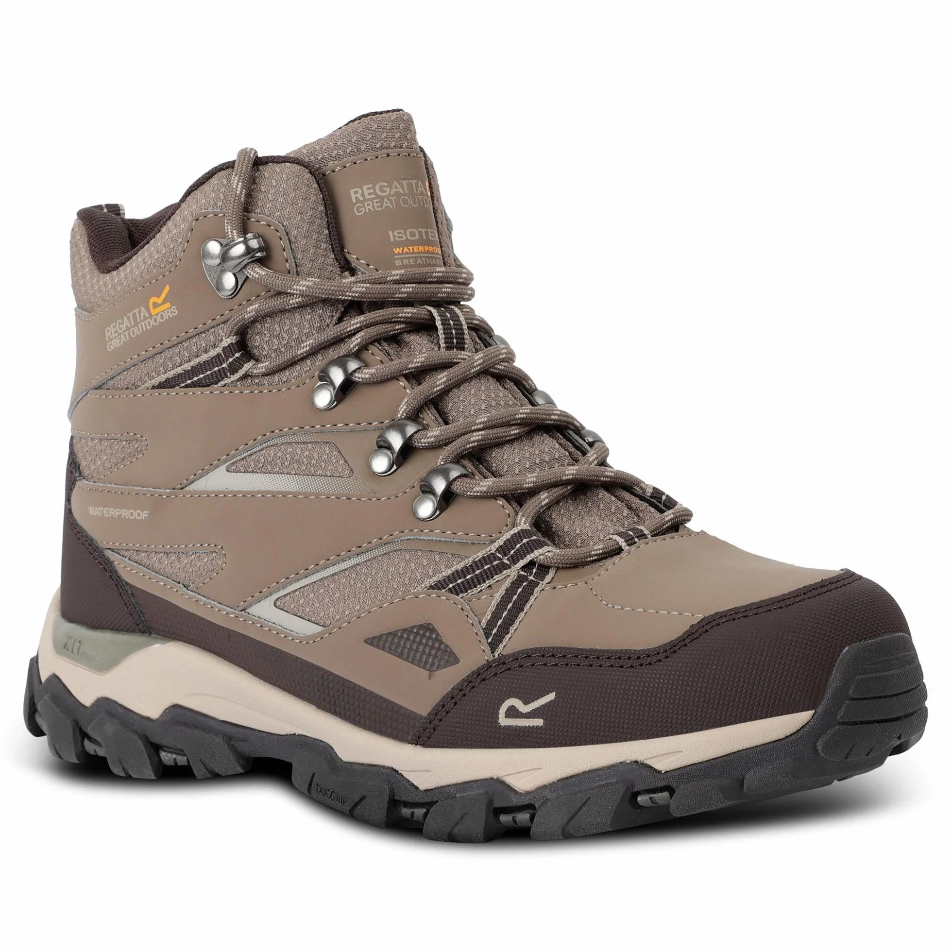 Regatta Holcombe III Regatta Women's Holcombe III zapatillas de senderismo agua resistente acolchado Durable Hiking FootwearMujer