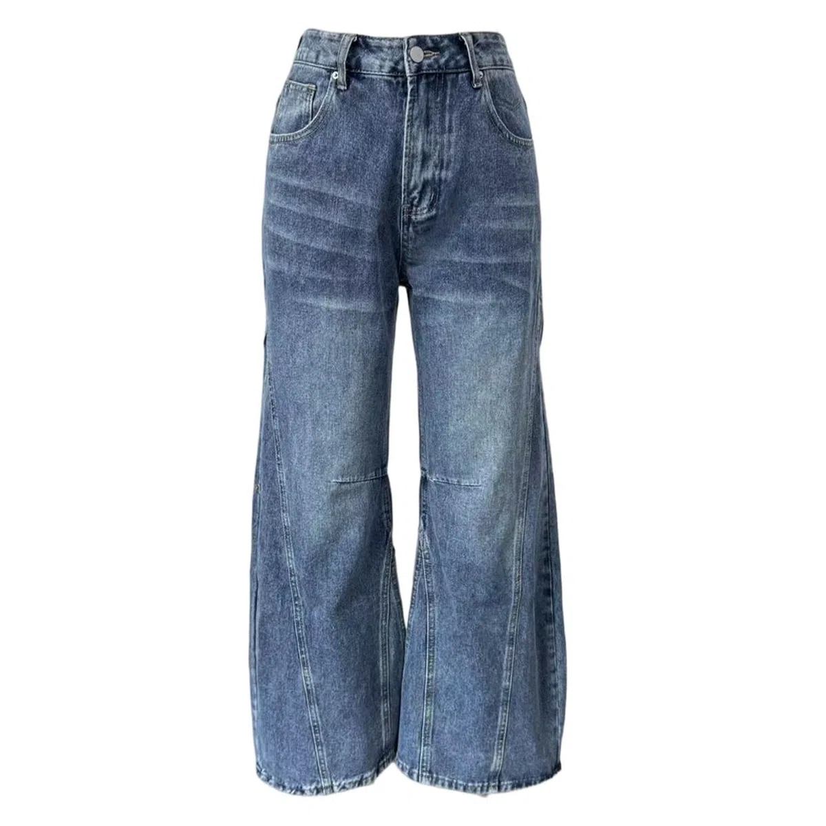 Pantalones Vaqueros Mujer Jeans Tejanos Baggy Pantalón Tallas Grandes Ligero Ropa Ancho Rectos Invierno Pantalon Vaquero Casual Primavera Anchos Elasticos