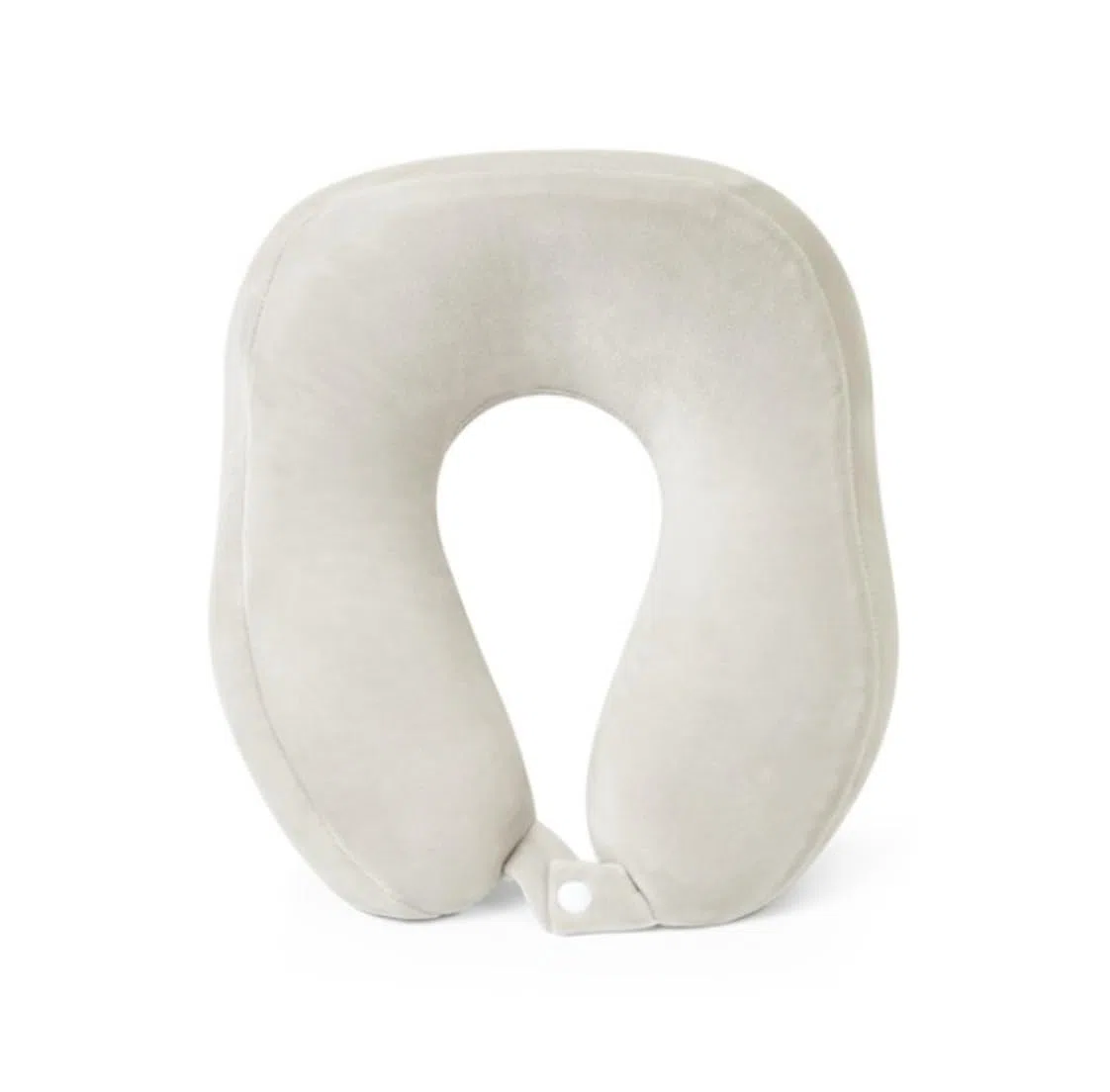 Almohada para El Cuello Almohada De Viaje Látex Almohadas Algodón para El Cuello para Avión Soporte de Viaje de Cojín(Light Gray)