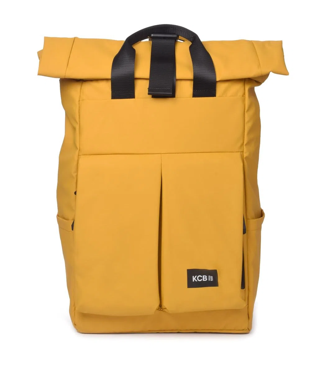 KCB Mochila Antirrobo Grande de Hombre Skid | Diseño Espacioso y Práctico | Bolsillos Multiusos | Compartimento para Portátil y Tablet | Asas Ajustables | 100% Vegano