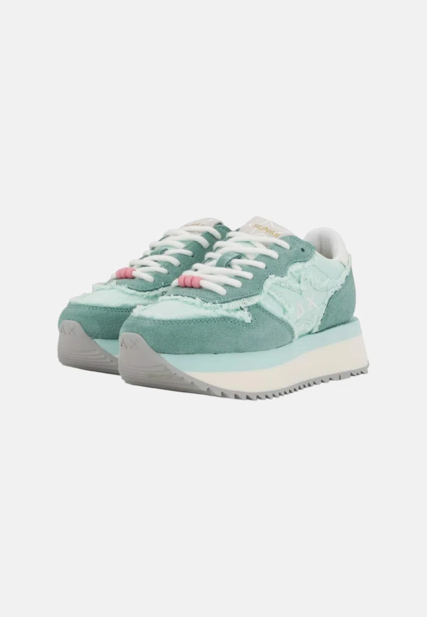 SUN68 Big Stargirl Canvas, Oxford Plano Unisex Adulto