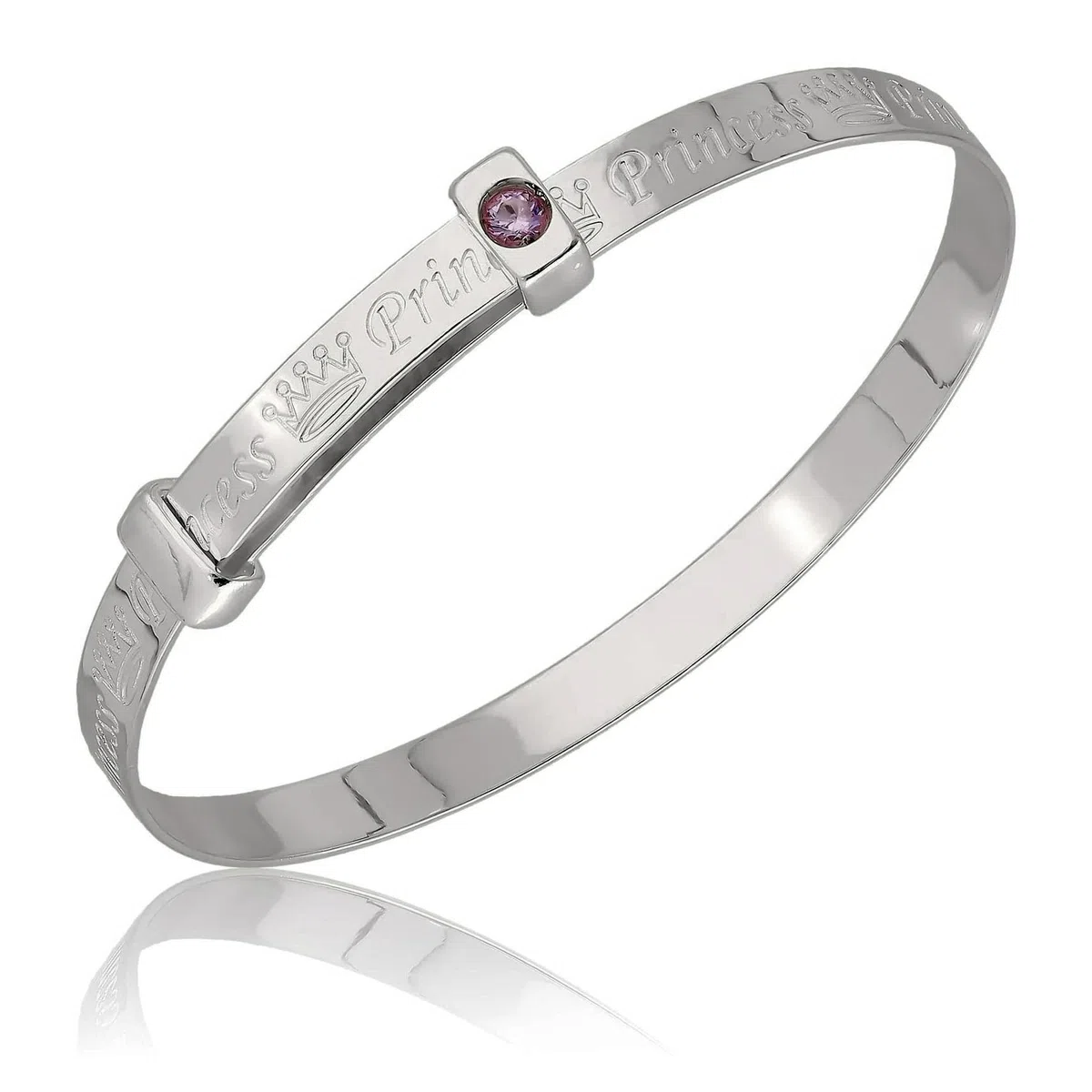 HSFJGSF Mensaje Inspirador Guión Sentimiento Rima Infantil Pulsera Brazalete Expandible/Extensible/Ajustable para Bebé/Niño/Niños/Mujeres - Plata de Ley 925 - Joyería para Bebés/Niños