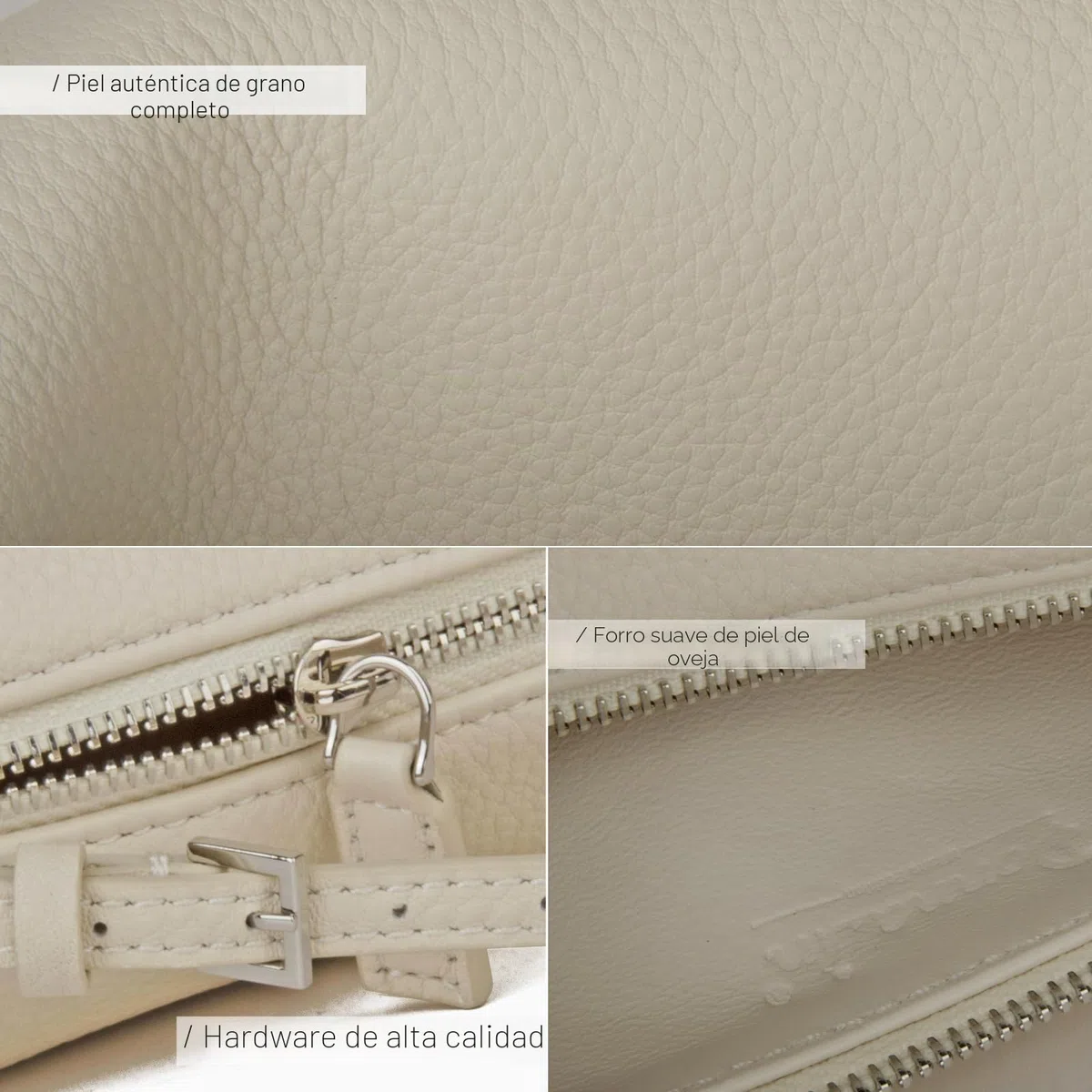 DONNAIN Bolsos de cuero de grano completo para mujer, bolso de mujer, Crossbody Bag, bolsos Hobo para mujer con correa ajustable