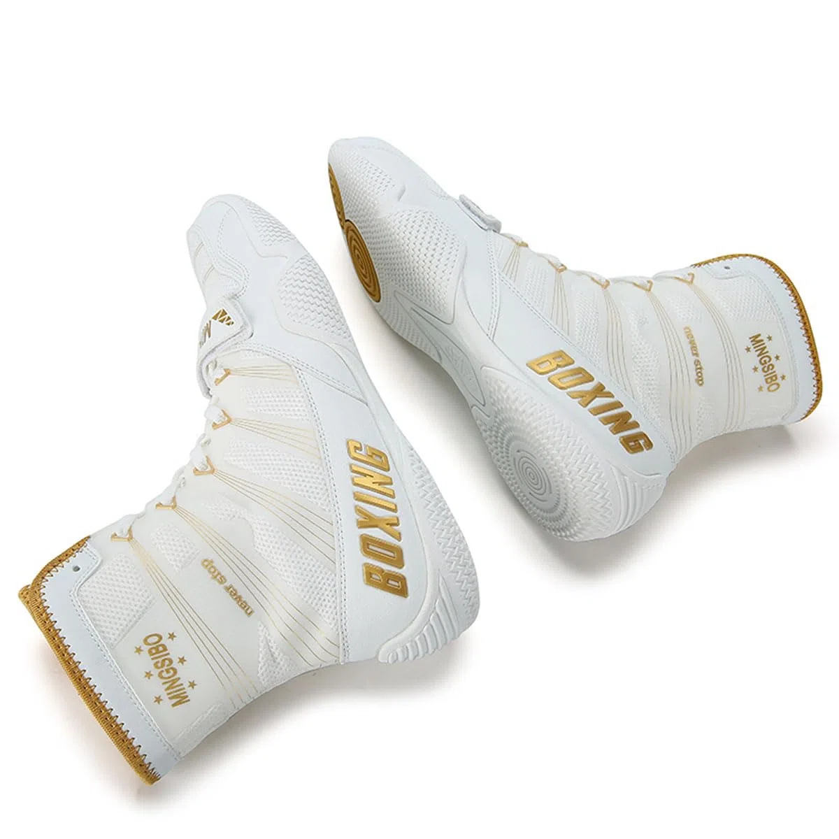 BLBK Zapatos de boxeo para hombre, zapatos de lucha libre, boxeadores, transpirables, boxeadores