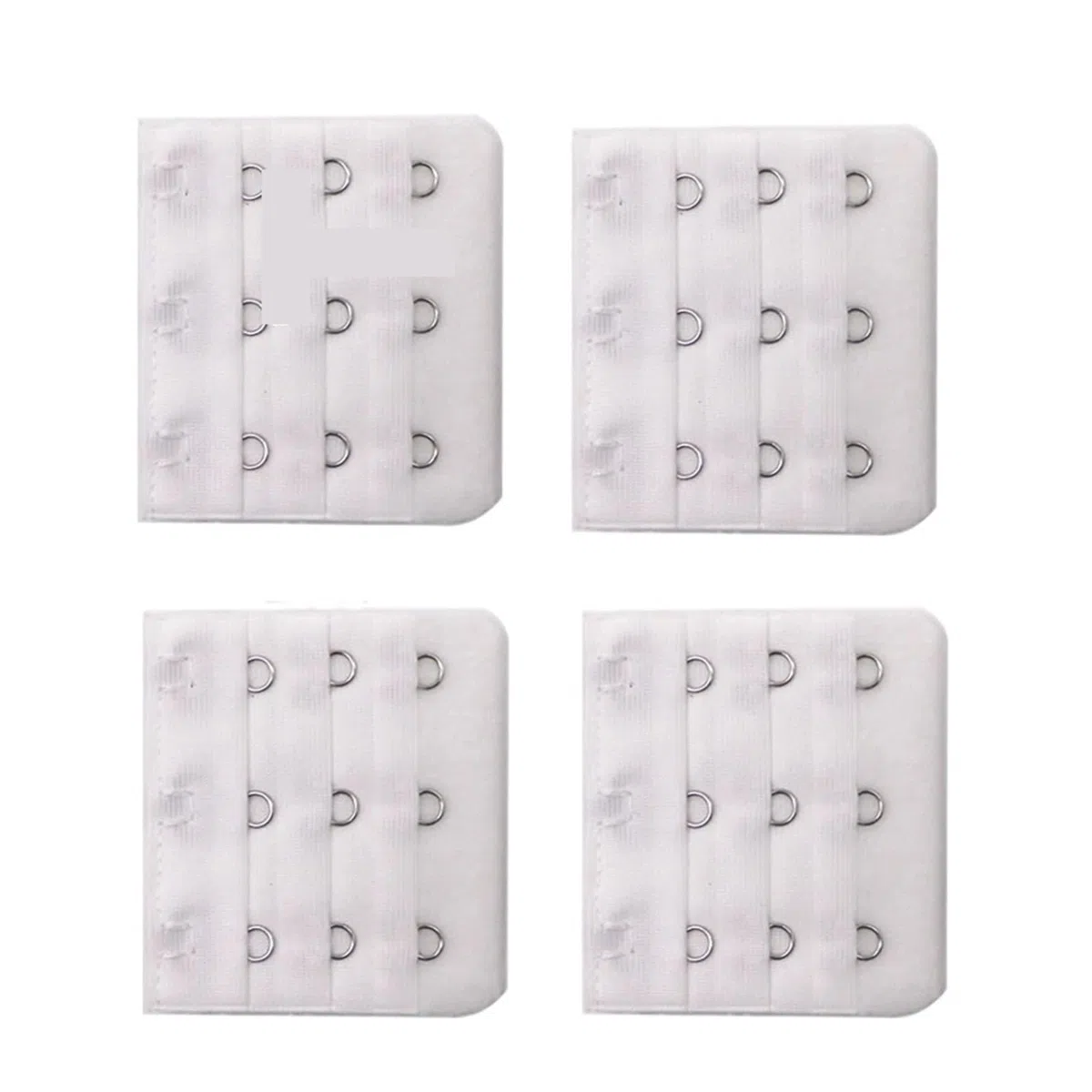 Extensor de Sujetador, 4 Uds., Extensores, extensión Correa, 2 Filas Ganchos, Accesorios íntimos for Mujer, Gancho Alargado