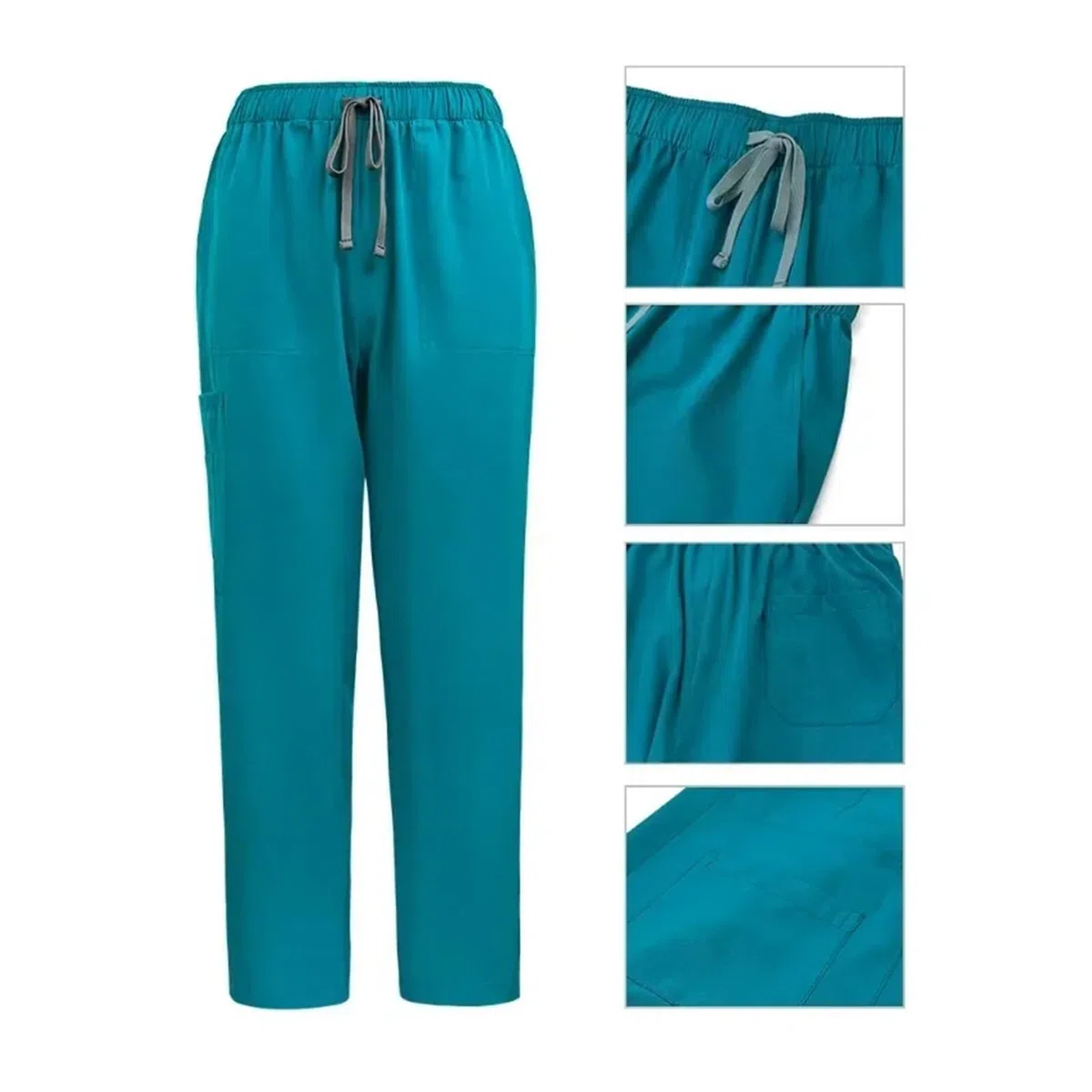 Uniformes Sanitarios Mujer Uniformes quirúrgicos for médico y enfermera, conjunto exfoliante for mujer, Ropa de Trabajo de salón de belleza, bata clínica, pantalones superiores, traje túnica de enferm