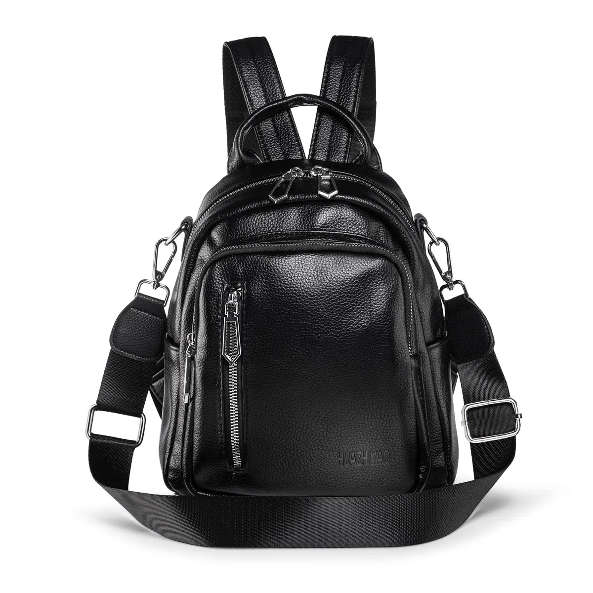 Mochila pequeña para mujer, mini mochilas de piel sintética para mujer, versátil, 3 en 1, bolso de mano de moda, mochilas de viaje