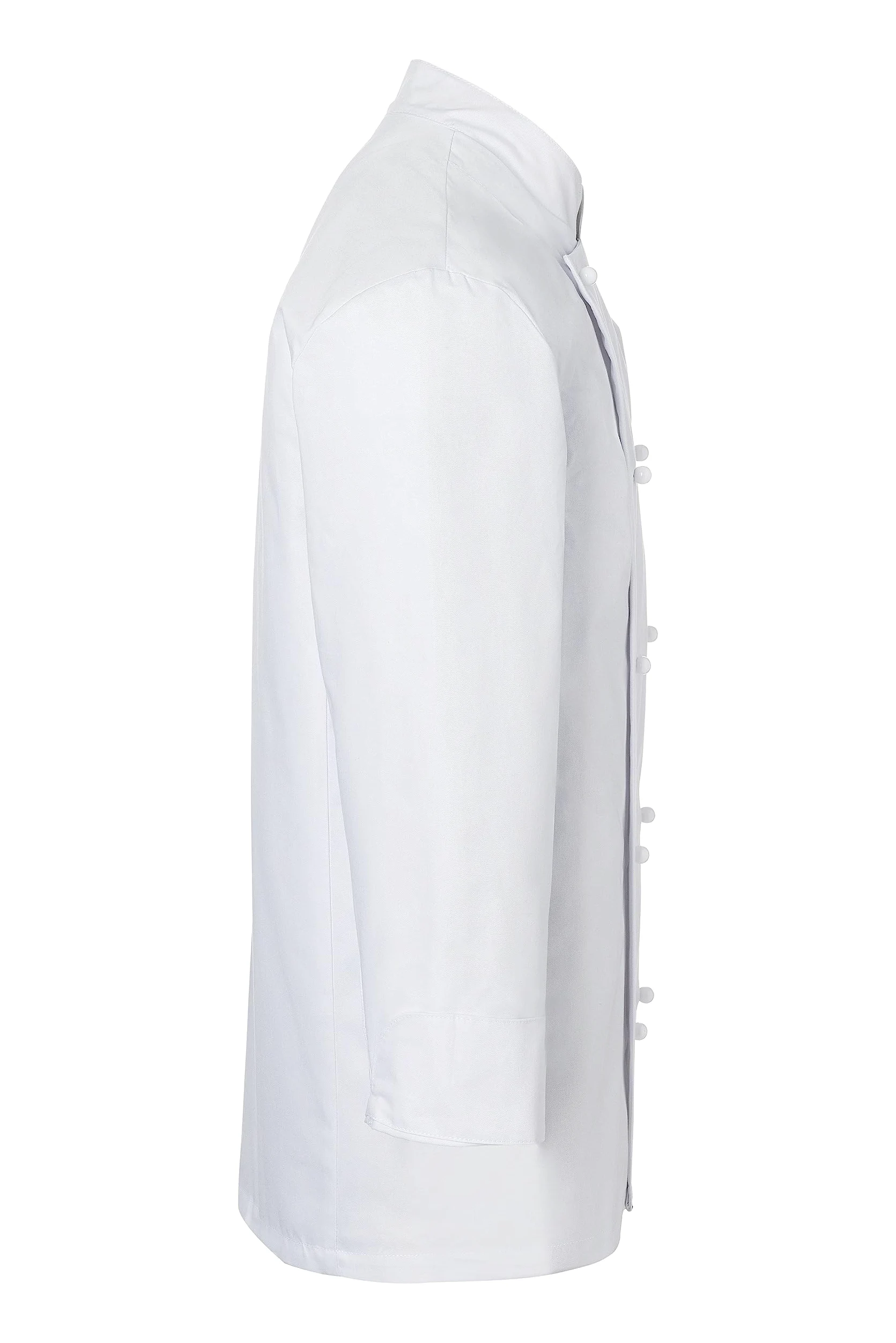 Karlowsky JM 8 PASSION THOMAS - Chaqueta de cocina, 100% algodón, color blanco, talla 44