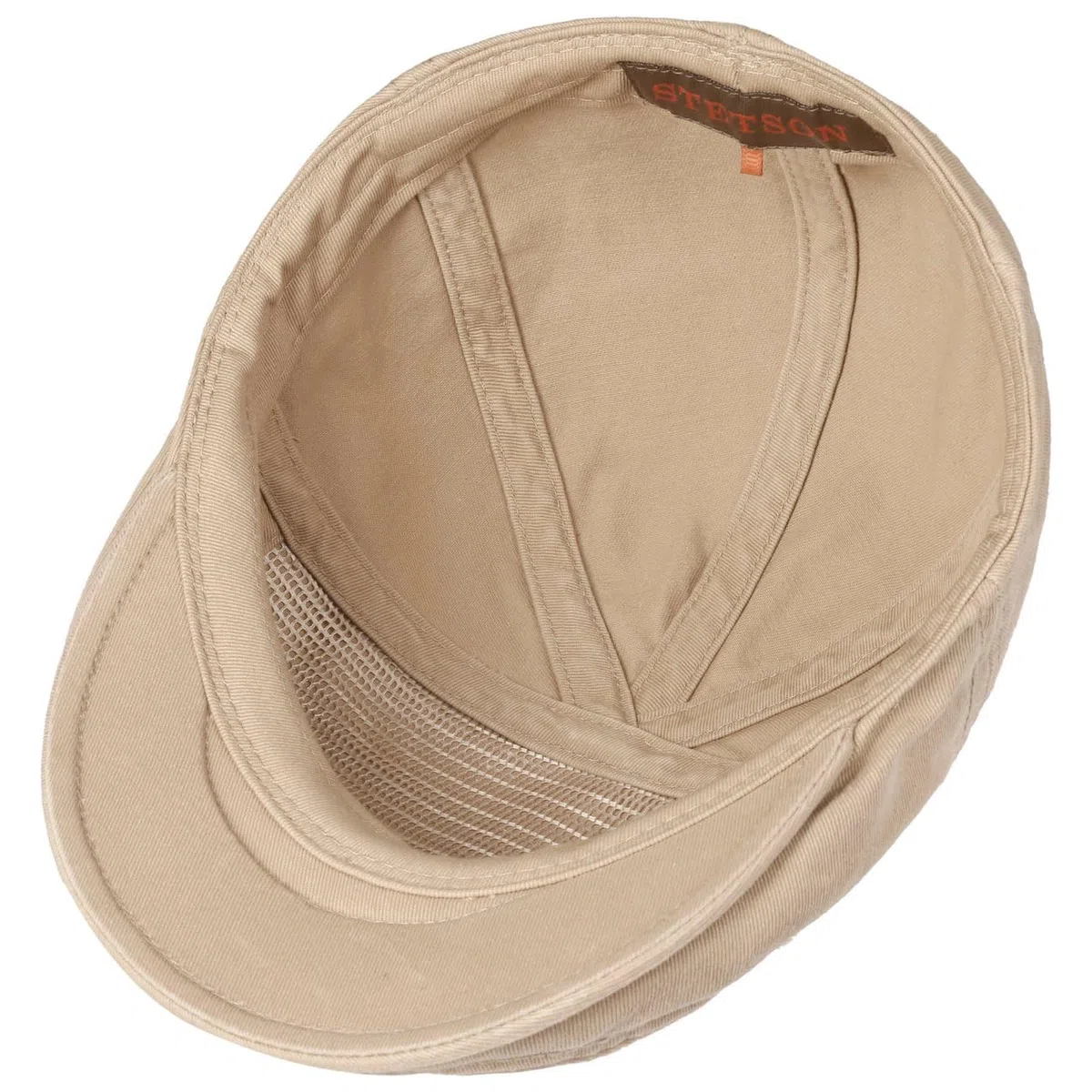 Stetson Paradise Cotton Gorra Plana Hombre - Gorra Plana con protección UV 40 - Gorra de Hombre de algodón - Gorra Plana Verano/Invierno -