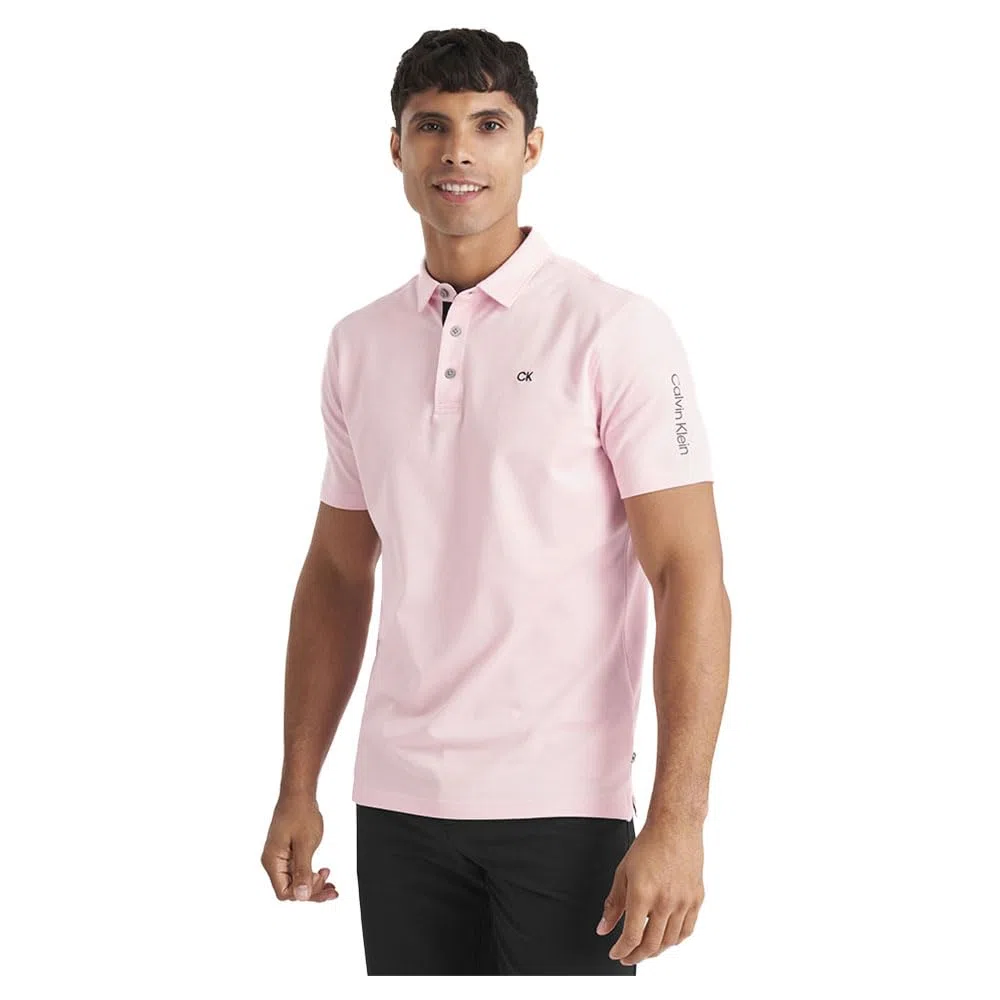 Calvin Klein Polo Uni Golf Transpirable Que Absorbe Humedad Hombre