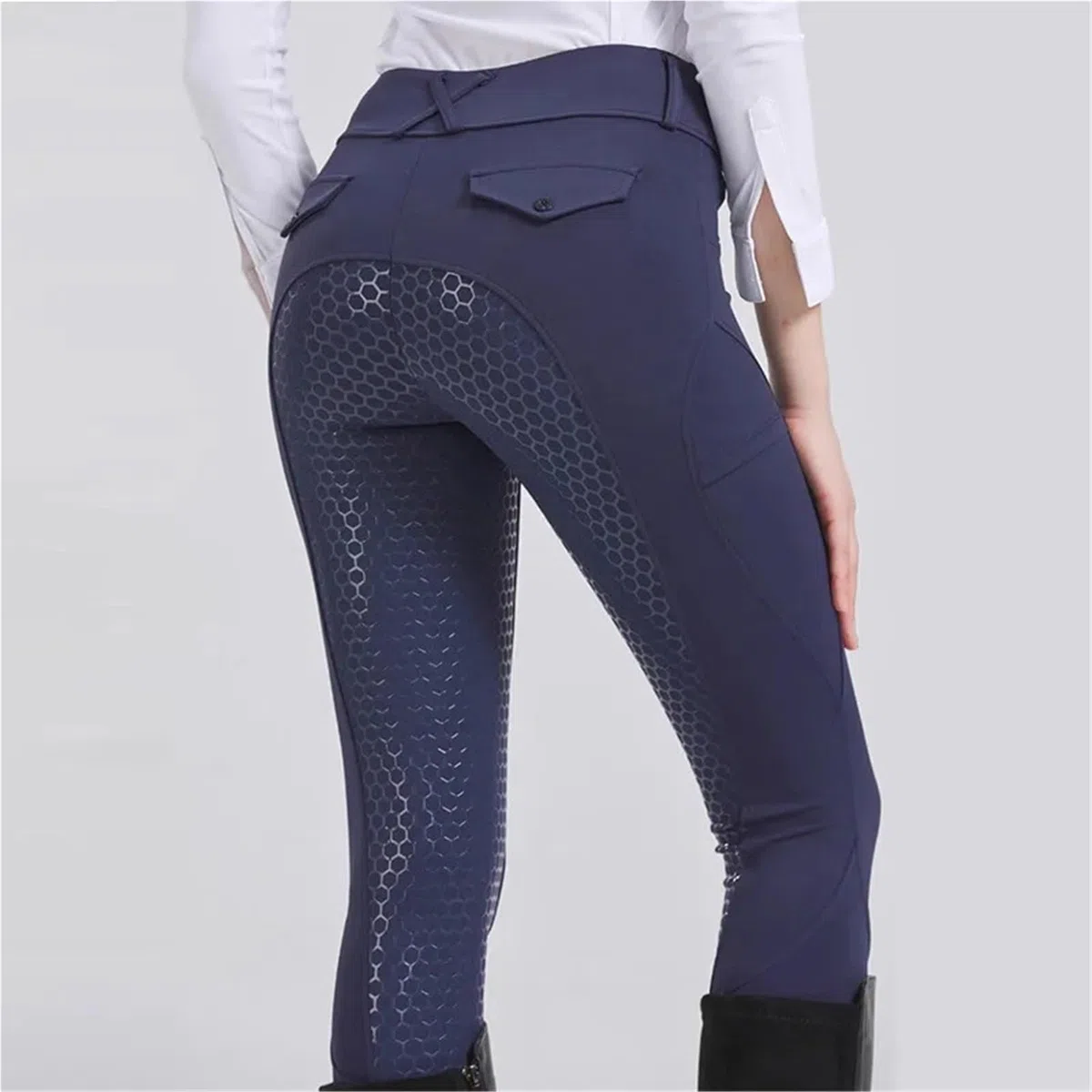 Pantalones de equitación for Mujer, Pantalones Montar con Asiento Completo, Mallas Entrenamiento Ecuestre para Actividades Al Aire Libre