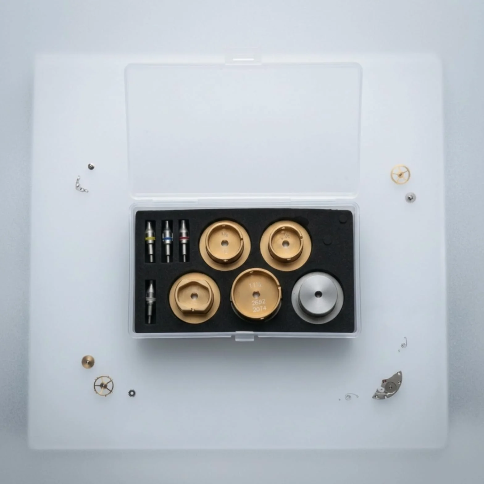 Gralara Herramienta Reparación Relojes con Estuche Completo Kit Herramientas Reloj Organizado Kit Reloj para Técnicos, Aficionados