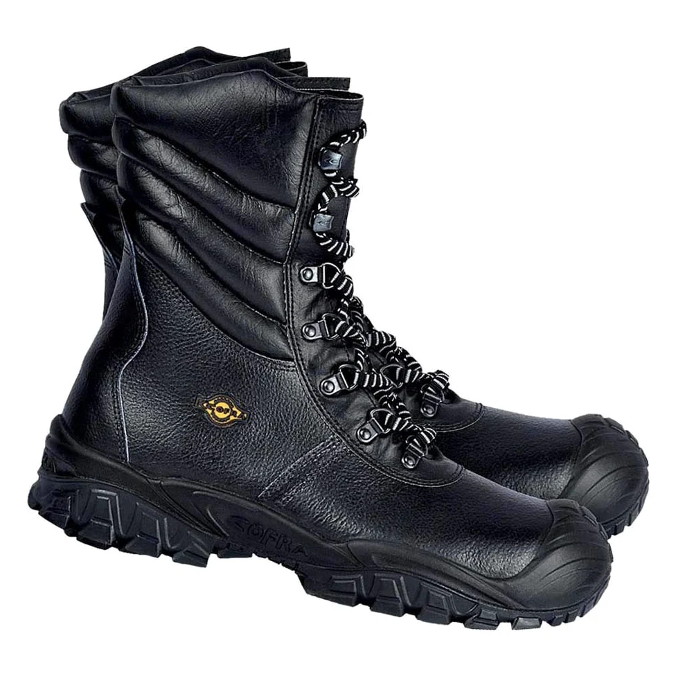Cofra NT030-000.W42 New Ural UK S3 Ci SRC Botas de Seguridad, Negro/Beige, Talla 42