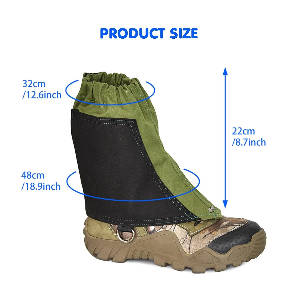 Polainas For Piernas,Leggings Protección Contra Mordeduras De Serpiente,Polainas For Nieve Caminar Escalada Polainas Actividad Al Aire Libre Cubierta For Piernas Proteger For Adultos Hombres Mujeres