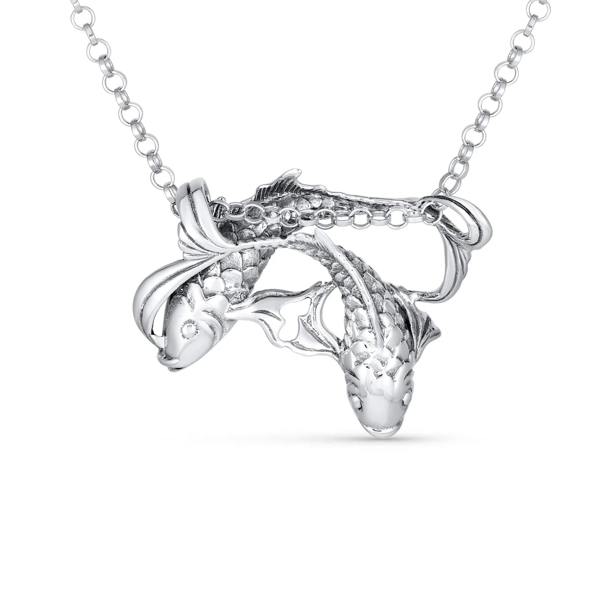Bling Jewelry Collar Colgante Unisex Vintage De Signo Del Zodiaco De La Astrología Para Hombres Y Mujeres En Plata Oxidada Antigua .925 Todas Las Constelaciones Y El Dragón Chino
