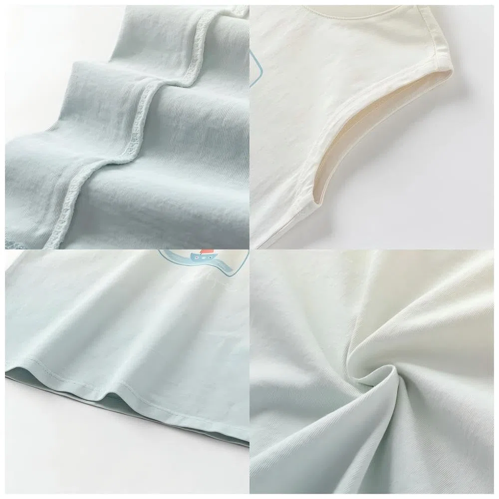 Camiseta de Verano para niños JJDFW, Chaleco Informal sin Mangas para niños, con Estampado Bonito, Ropa Casual para niños.