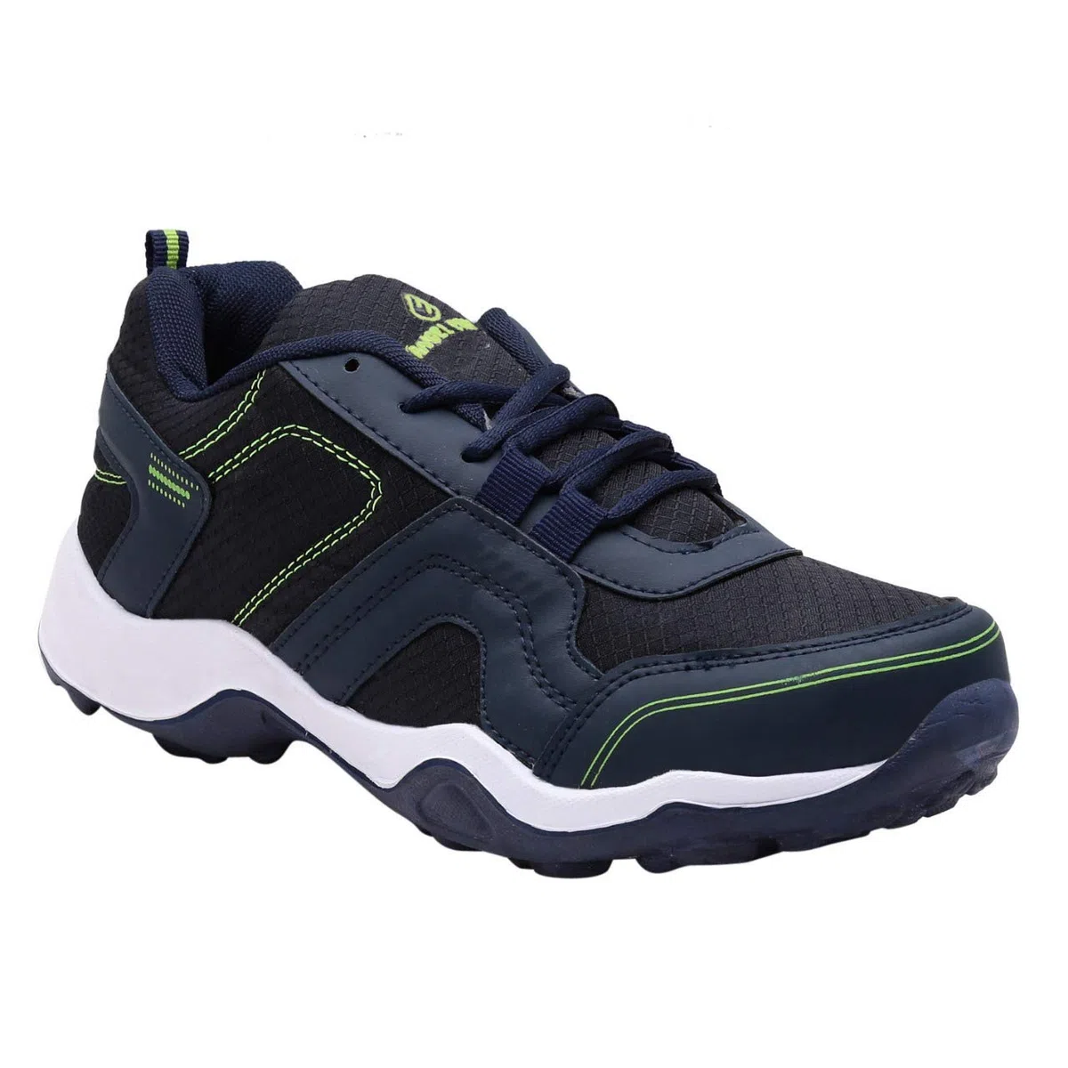 Angel Craft Zapatos elegantes para hombres, gimnasio, correr, caminar, correr, zapatos deportivos para hombres, ligeros y cómodos, Azul marino, 10 UK