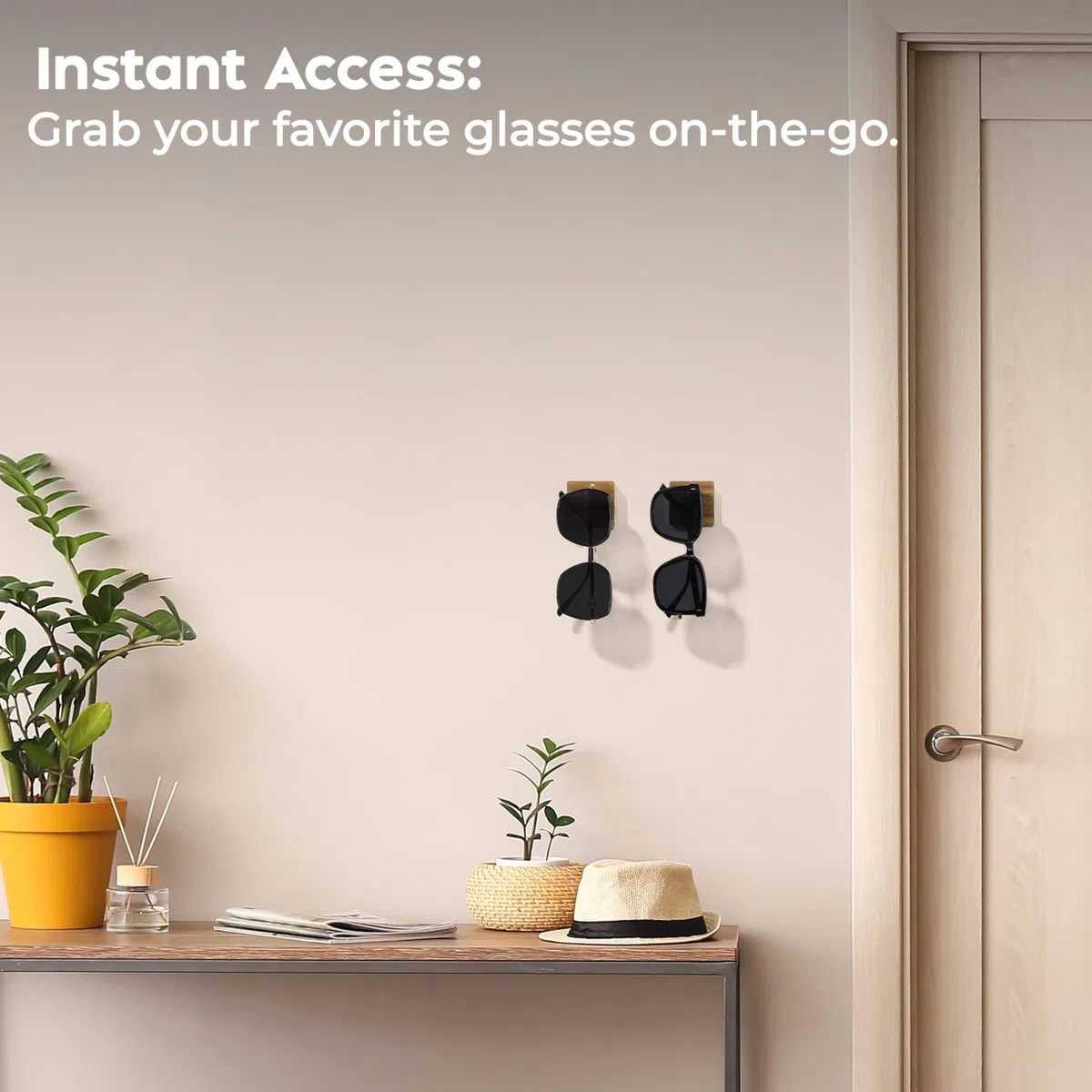 Spaceneat Soporte para gafas de sol para pared, mantén tus gafas seguras, organizador de lentes de sol, soporte para gafas, exhibición de lentes de sol, soporte para gafas de sol para múltiples
