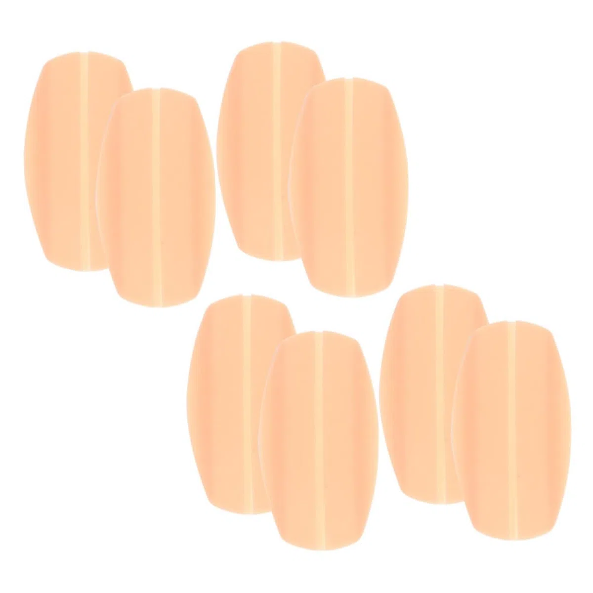 Beaupretty Hombreras Hombro Sostén Invisible Almohadillas Apoyo Hombrera Antideslizante Cojín De Silicona Para Correa Hombrera Reutilizable Cojines De Correa Gel De Sílice