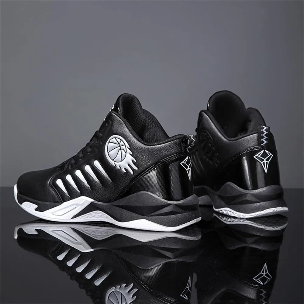 Genérico Zapatillas de Baloncesto caña Alta for Hombre, Antideslizantes, Resistentes al Desgaste, con amortiguación y Rebote, for Entrenamiento Deportivo Aire Libre Zapatos para Caminar