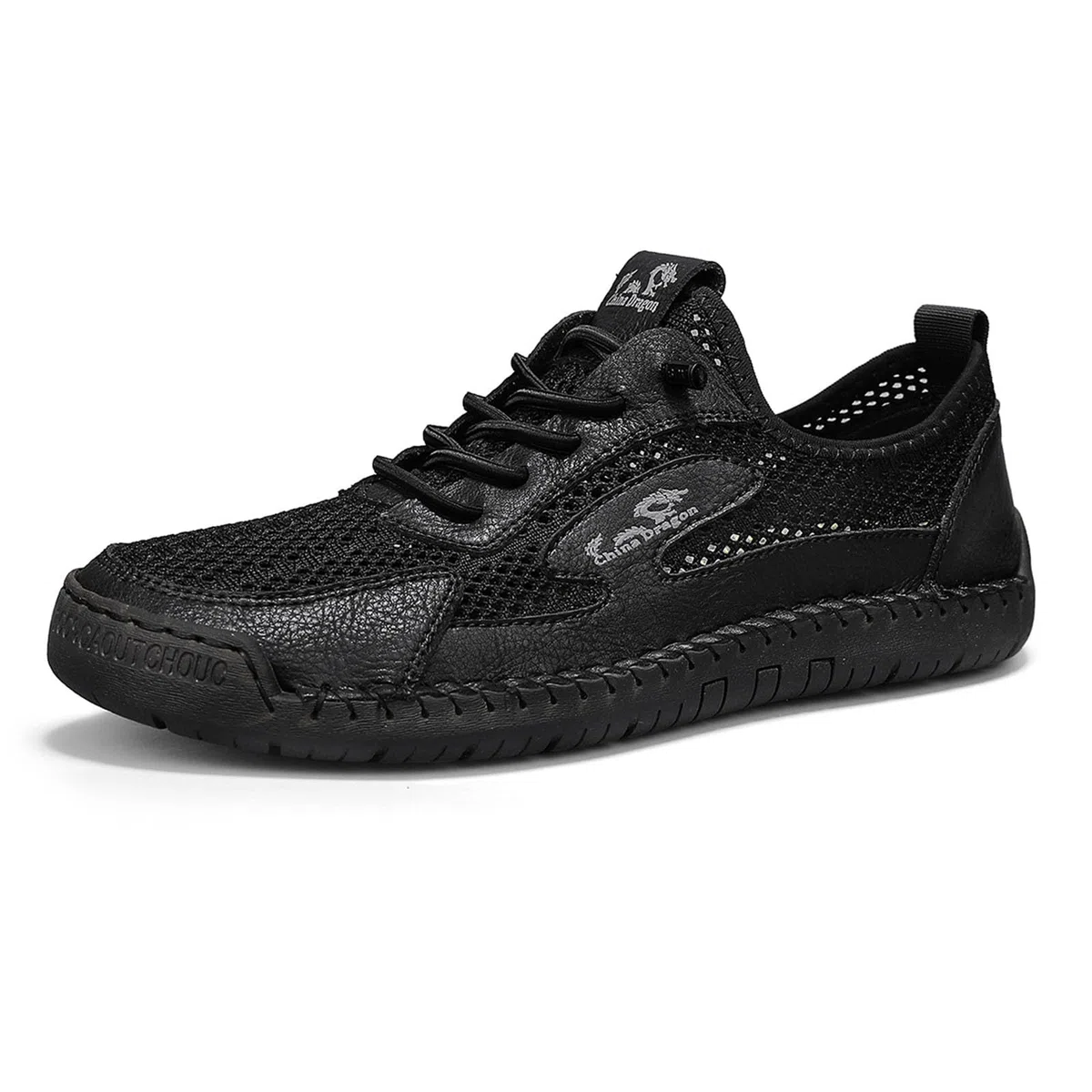 Sandalias Playa Hombre Suela de Goma Malla Transpirable con Bandas Ajustables Senderismo Casual Chanclas Piscina Zapas Calzado Sandalia Durable Flexible para Ciudad