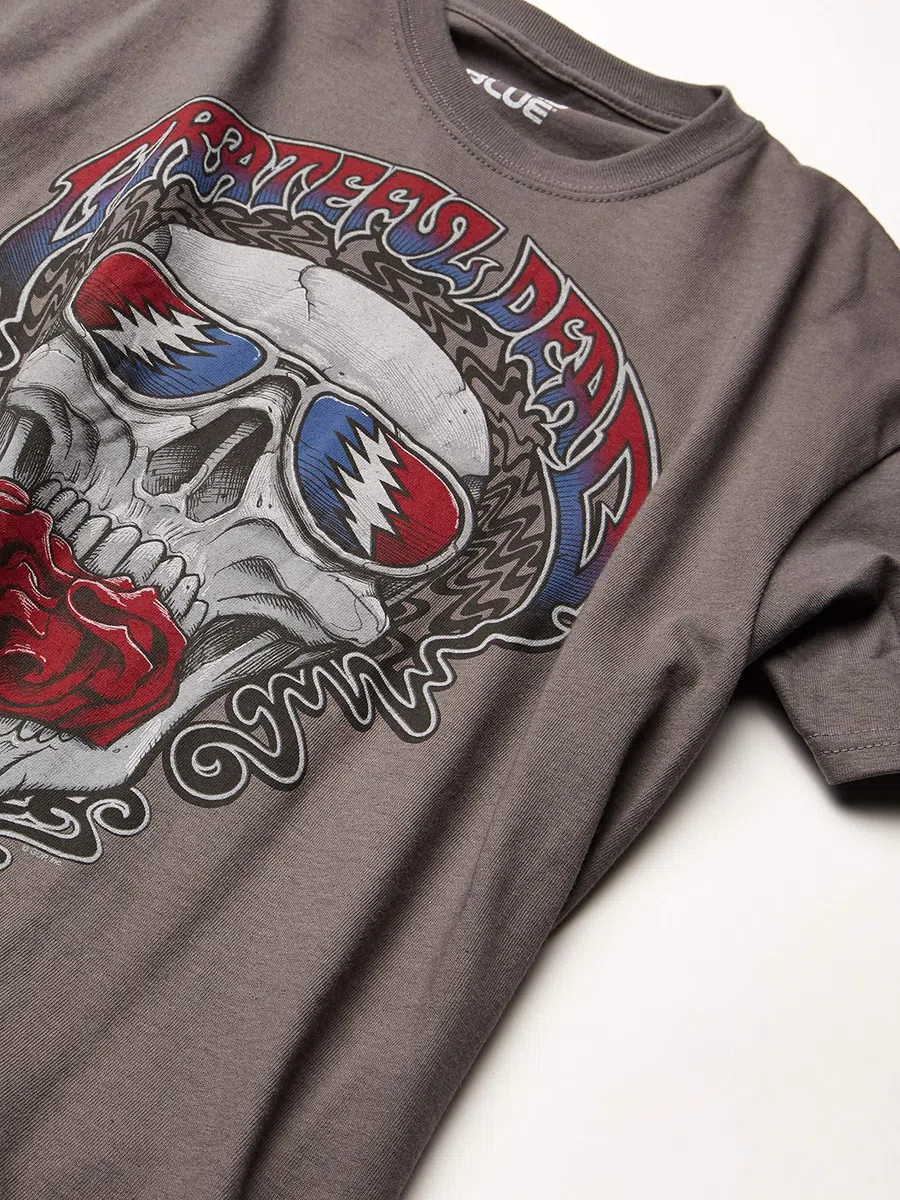 Grateful Dead - Shades de Acero tu T-de Manga Corta de Mujer