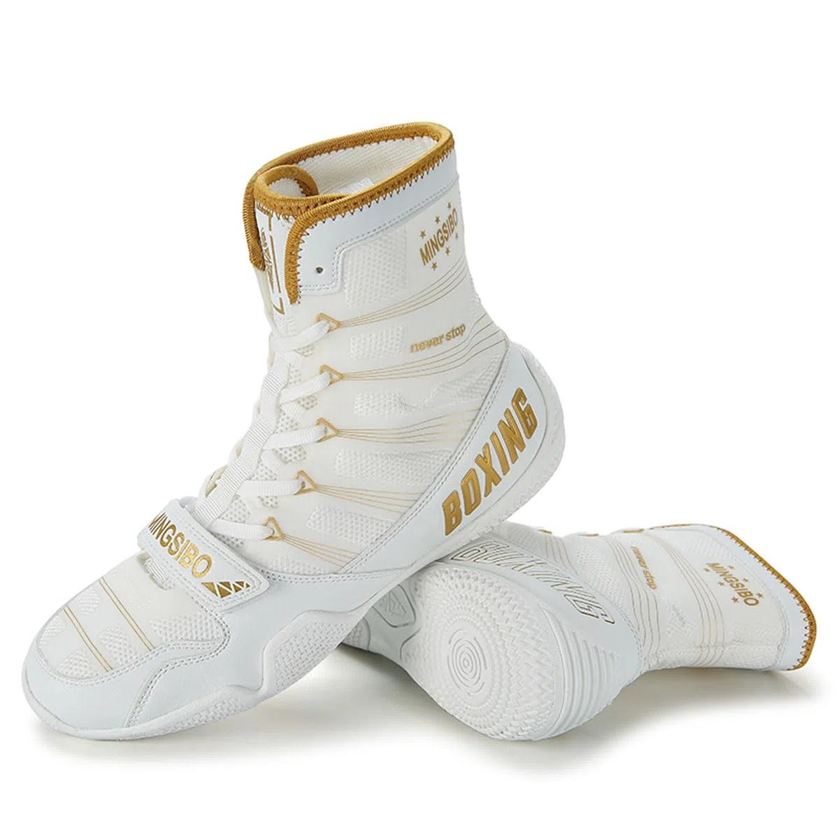 BLBK Zapatos de boxeo para hombre, zapatos de lucha libre, boxeadores, transpirables, boxeadores