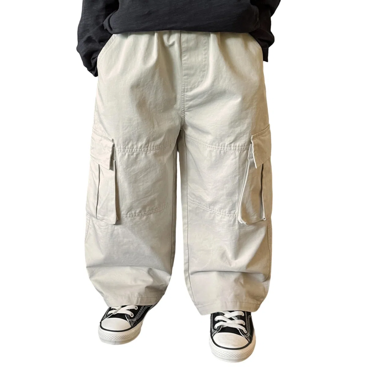 Generisch Pantalones de chándal para niños, transpirables, para niños y niñas, al aire libre, senderismo, pantalones de entrenamiento sueltos, pantalones de deporte