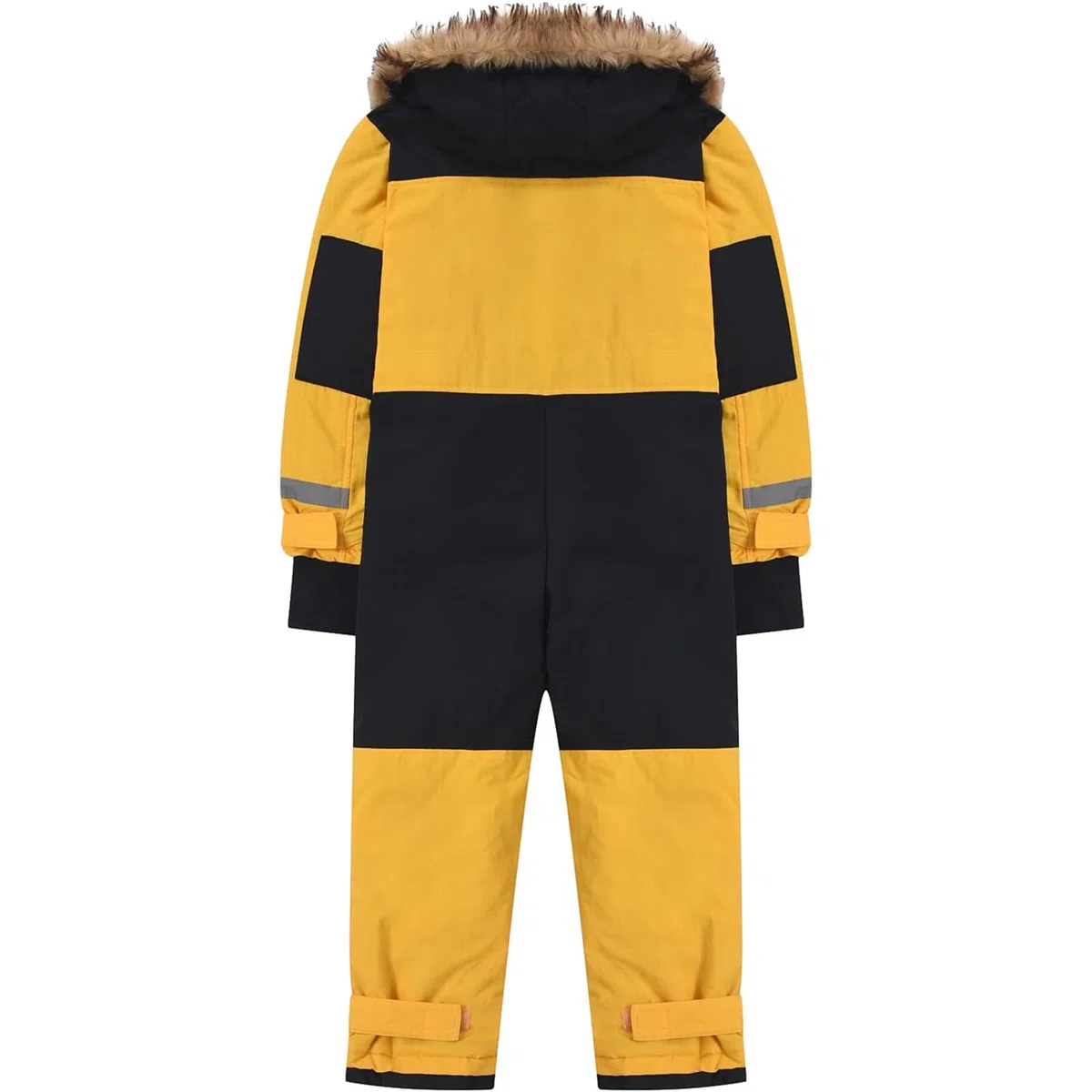 Mono de esquí unisex para niños, con capucha, traje de nieve, traje de esquí, mono de invierno, cálido, mono de nieve, resistente al agua, pantalones de esquí para niños, pantalones de esquí cálidos