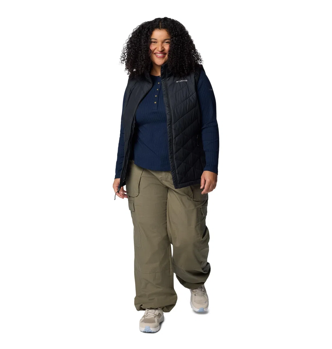 Columbia Heavenly Vest, Chaleco Acolchado para Mujer