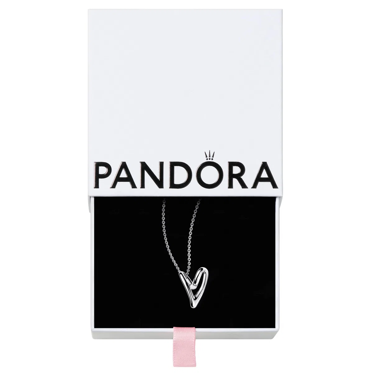 Pandora Essence Collar de plata de ley con colgante en forma de corazón, 70 cm70