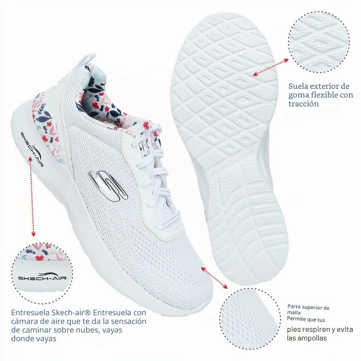 Skechers Skech-Air Dynamight Laid out ZapatillasMujer