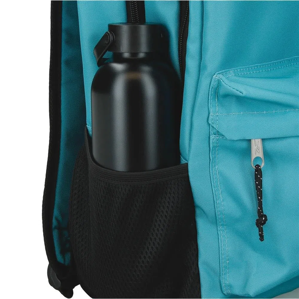 Reebok Boston Mochila Doble Compartimento Adaptable 15,6" Pulgadas Turquesa Azul 31x44x15 cm Poliéster 20,46L by Joumma Bags