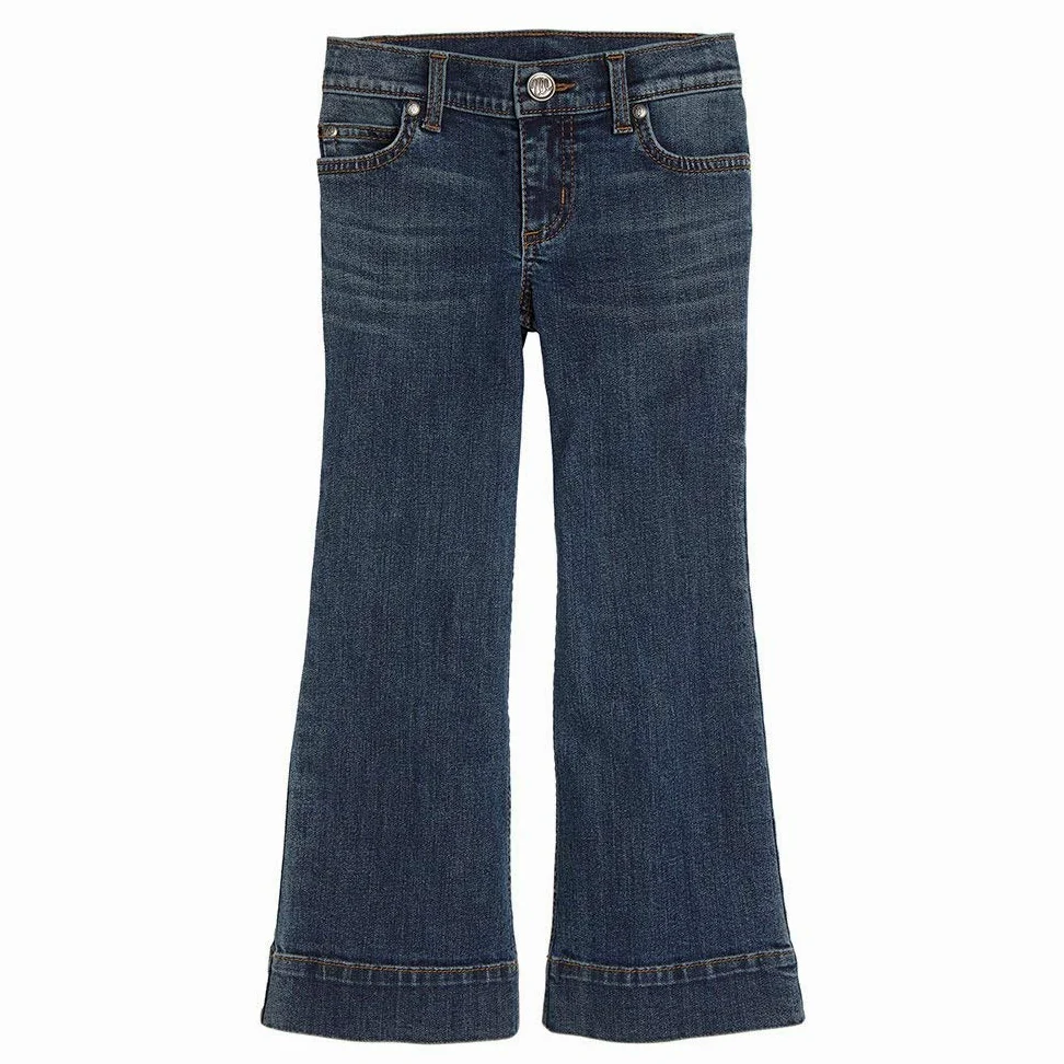 Wrangler Pantalones elásticos para niña, Darci, 6X