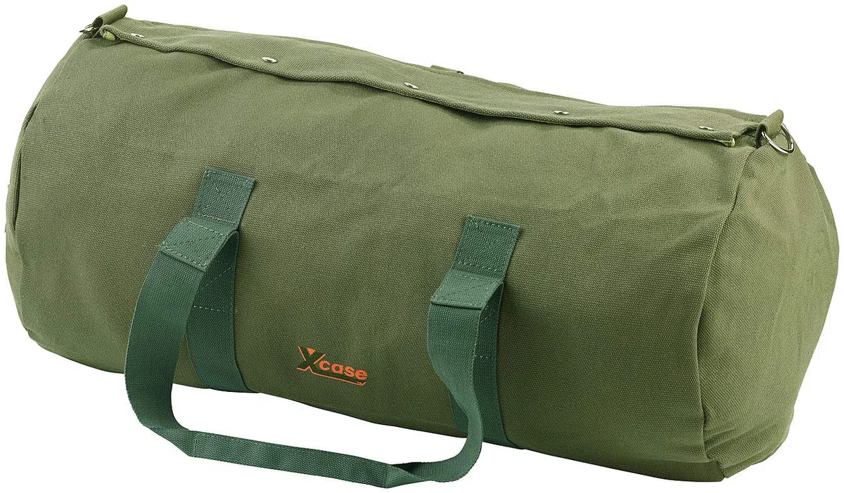 Xcase Bolsas de viaje - bolsa viaje lona XXL: Bolsa de viaje de lona XL con bandolera acolchada, 70 litros (deportiva, xxl, 60)