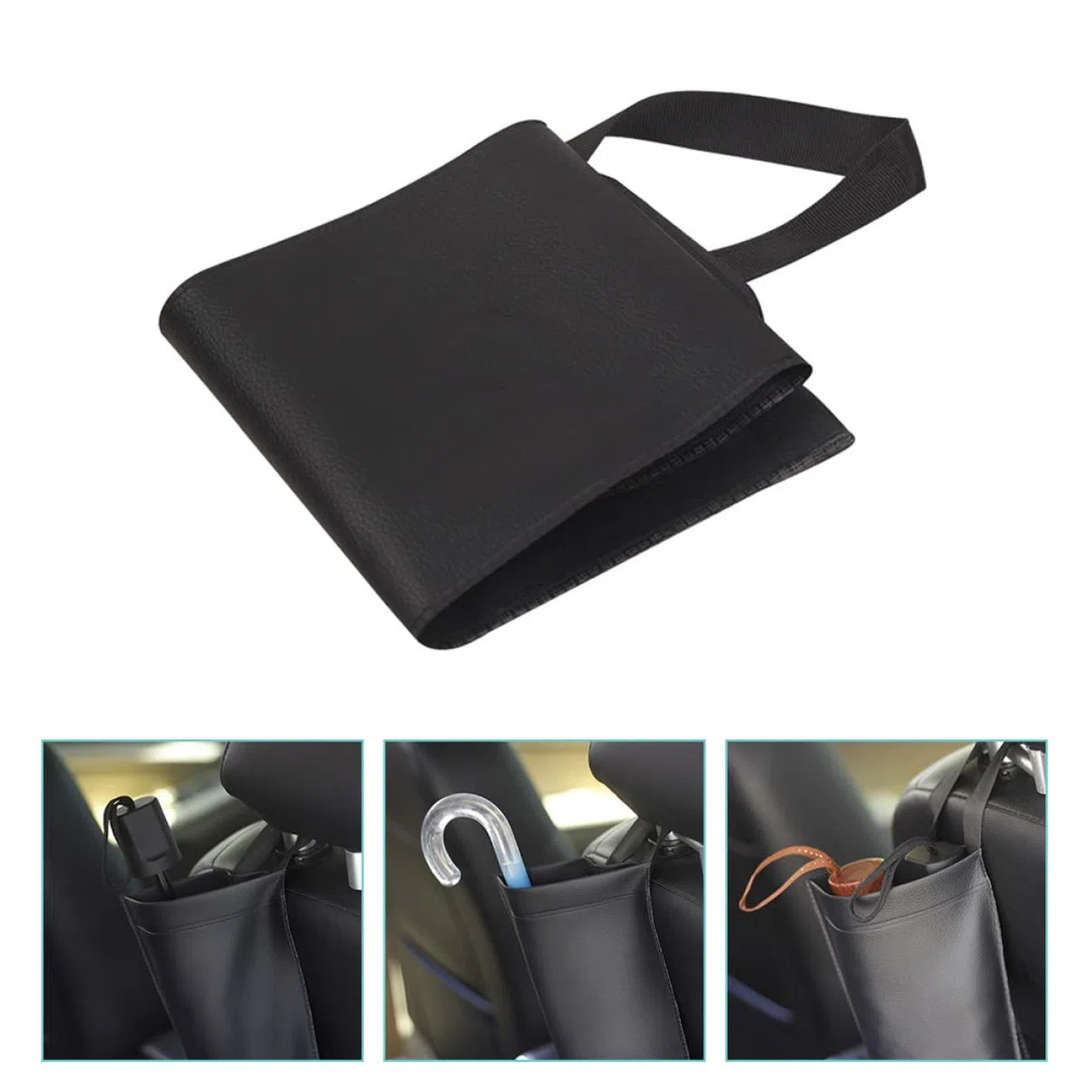 TOPBATHY 4piezas Bolsa De Almacenamiento Para Paraguas Plegable y Portátil Organizador De Paraguas Para Coche Para Exteriores y