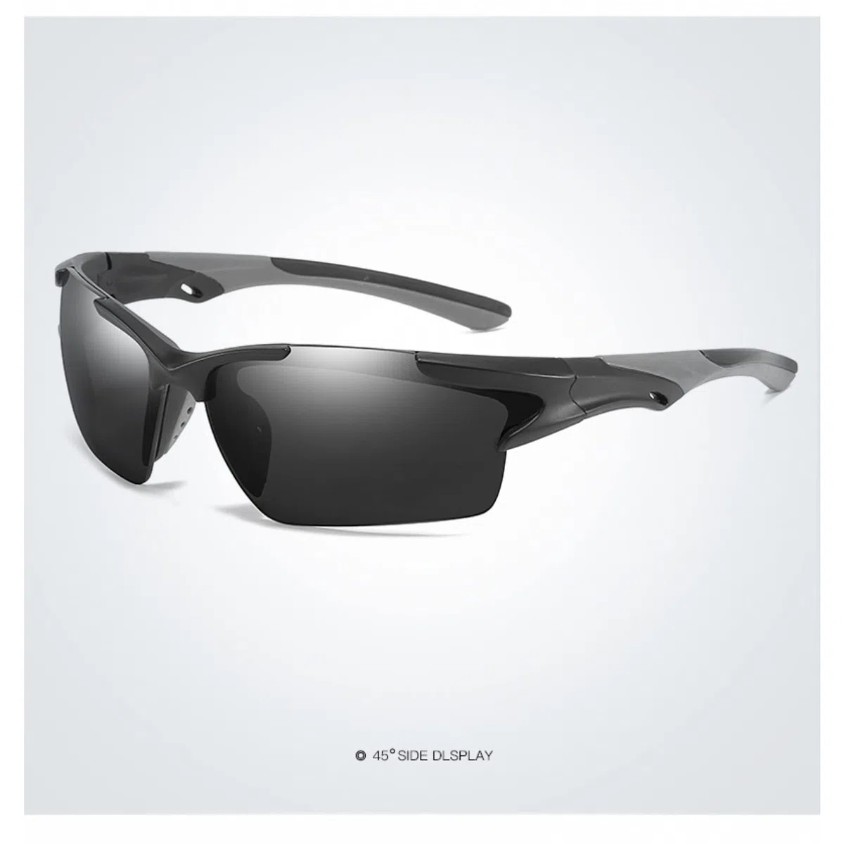 Gafas de sol de los hombres de las señoras universales polarizadas deportivas gafas de sol parabrisas Ciclismo al aire libre UV40