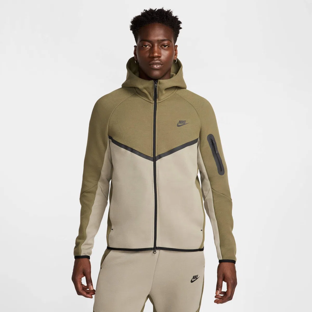 Nike Nike Tech Windrunner Hoodie Mit Durchgehendem Reißverschluss Für Herren Sudadera con Hombre (Pack de 1)