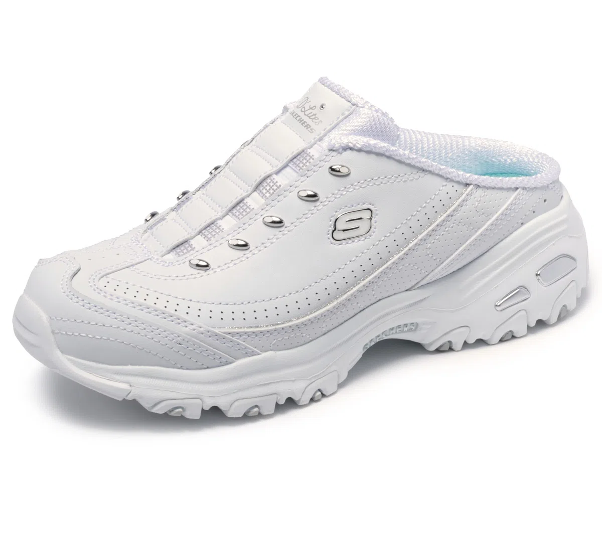 Skechers Sport D'lites Resbalã³n-en la Zapatilla de Deporte de la Mula