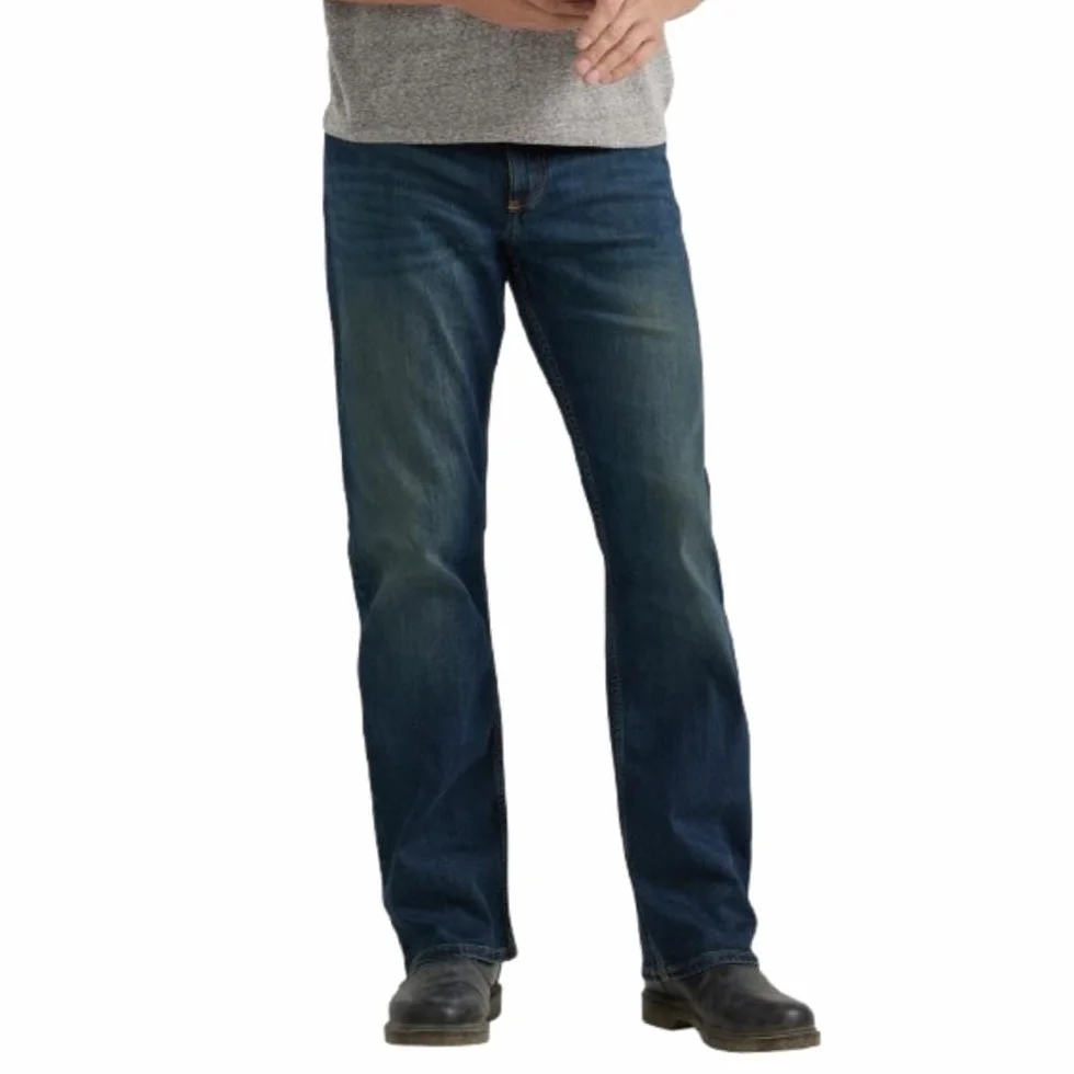 Wrangler Authentics Jeans de Corte de Bota Rela/Ed Fit Premium - Jeans Hombre