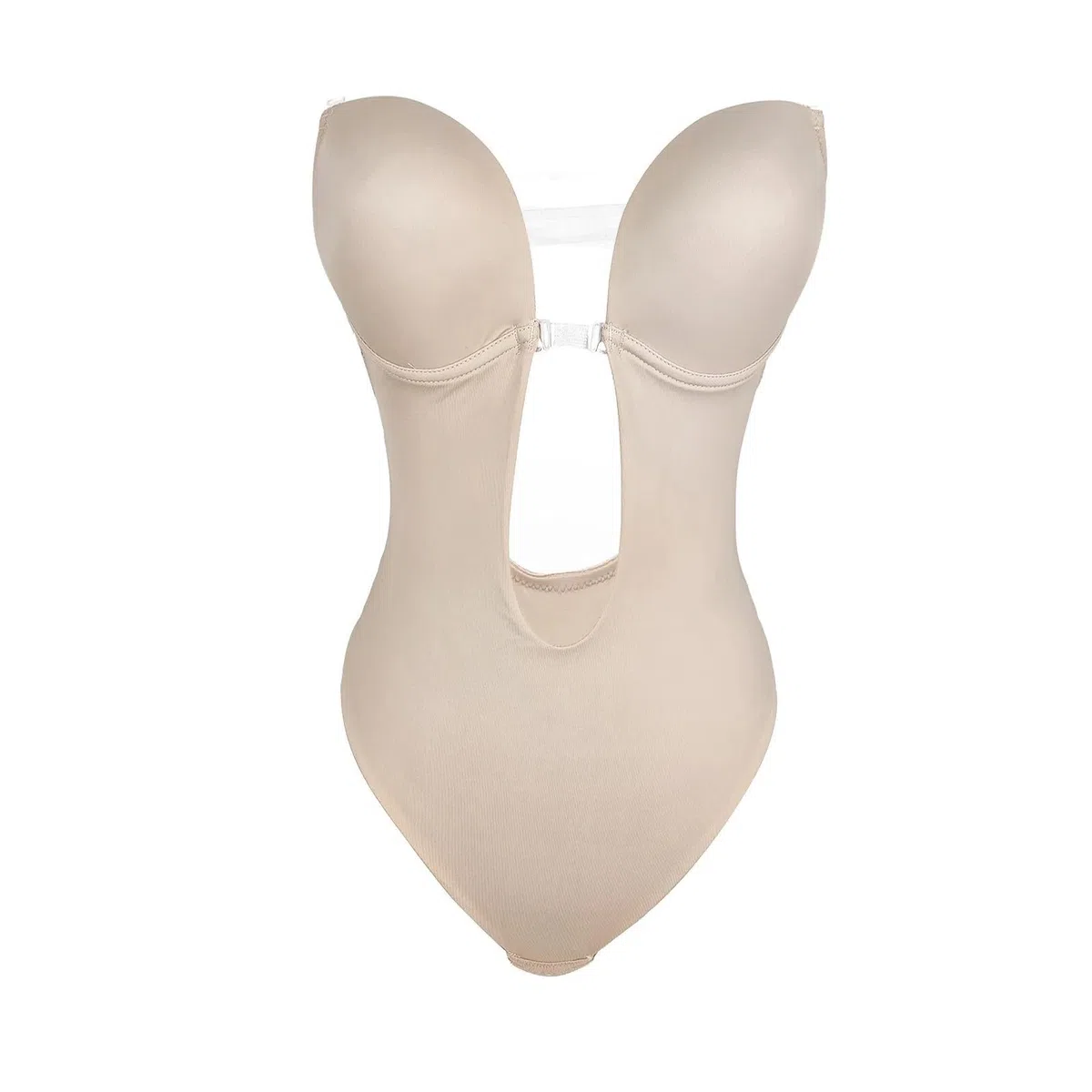 Body de Encaje Completo con Tanga sin Costuras y Espalda Descubierta para Mujer, Escote en V Profundo, Moldeador de Cuerpo para Vestido de Espalda Baja, Ropa Interior