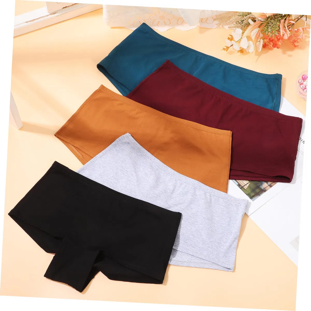 Braguitas De Algodón De Talla Para Mujer Pantalones Cortos De Algodón Bikinis Cómodos Para Mujer