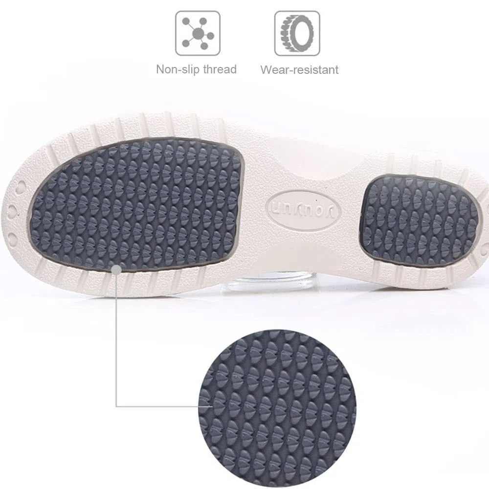 Yytcsjz Zapatos De Ancho Ancho para Hombre, Zapatillas para Caminar con Cierre Ajustable, Ligeras para Edema Diabético, Artritis Plantar, Pies Hinchados (Color : Gray, Size : 43 EU)