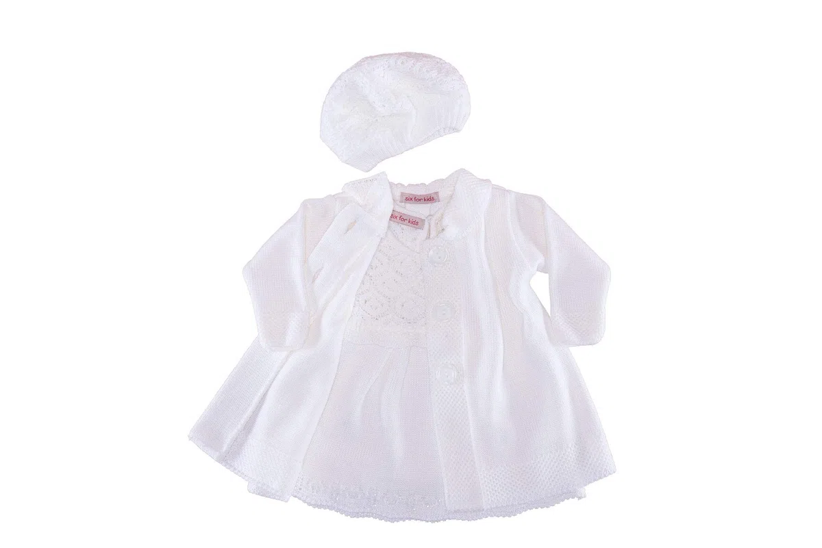Conjunto de vestido de bautizo