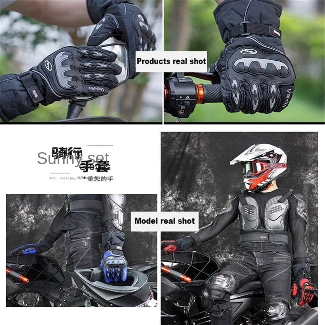 Guantes de Bici Guantes de Ciclismo Guante Para Motocicleta, Guante Impermeable Cálido Para Deportes Al Aire Libre, Guantes Para Patinar Y Esquiar, Motociclista Deporte Guantes Guantes de Bicicleta