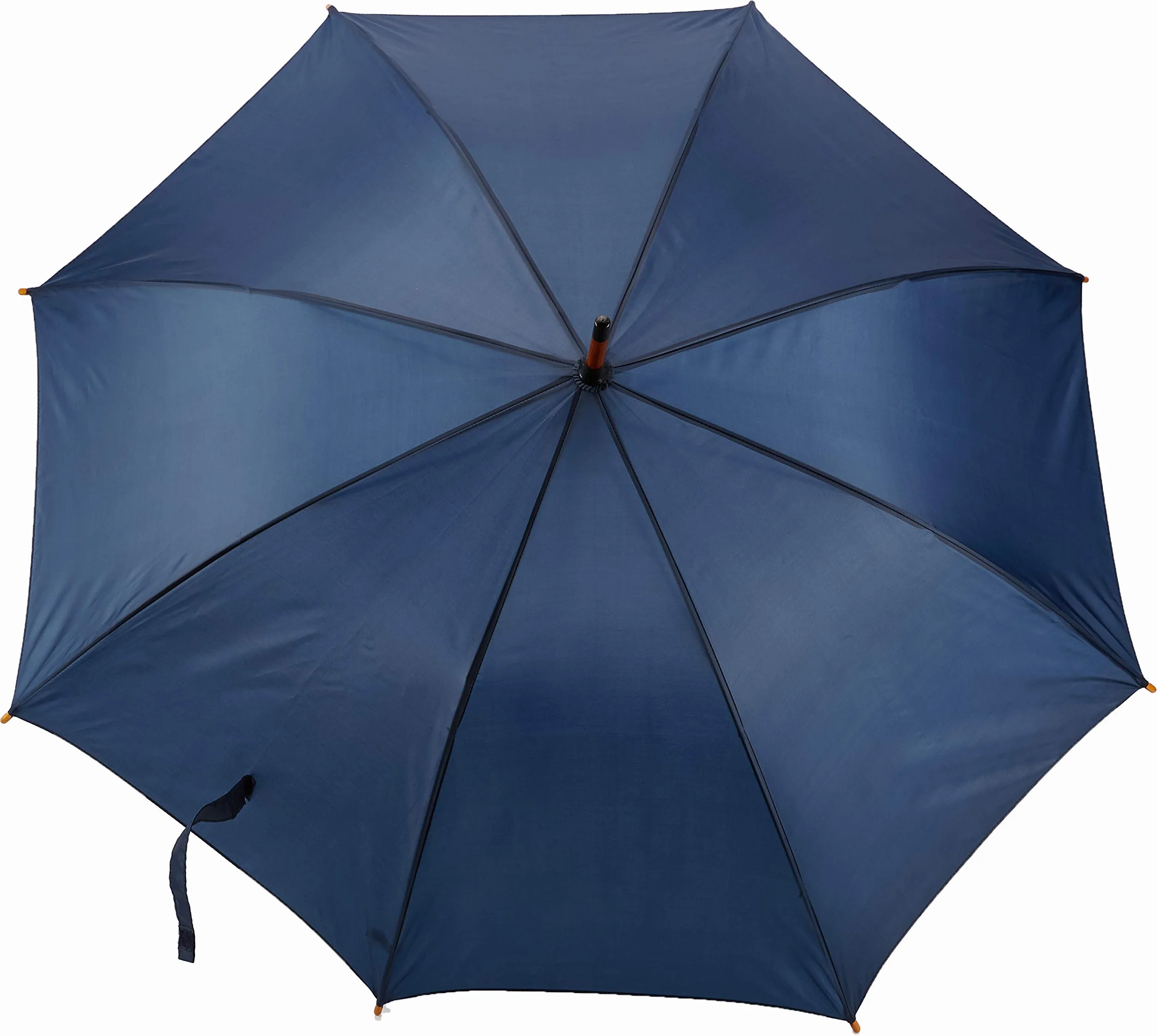 Falconetti Paraguas Largo – Apertura Automática – Resistente al Viento – Mango Curvo de Madera – 8 Varillas Fibra de Vidrio – Para Hombres y Mujeres – Paraguas Grande 102 cm Diámetro
